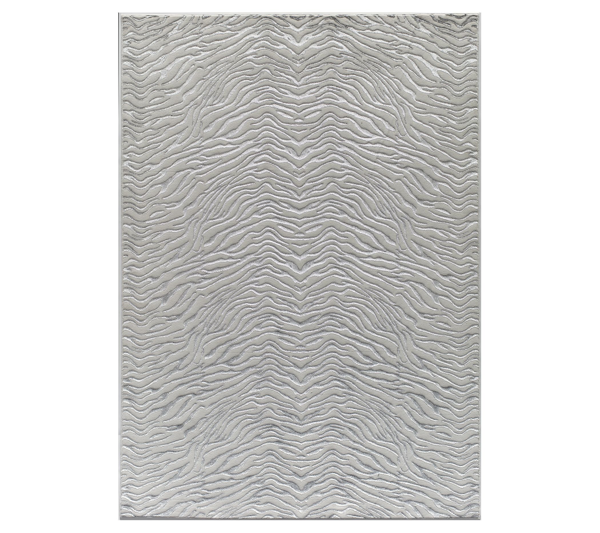 CosmoLiving Natura HZ60 Tiger Animal 5' x 7' Area Rug