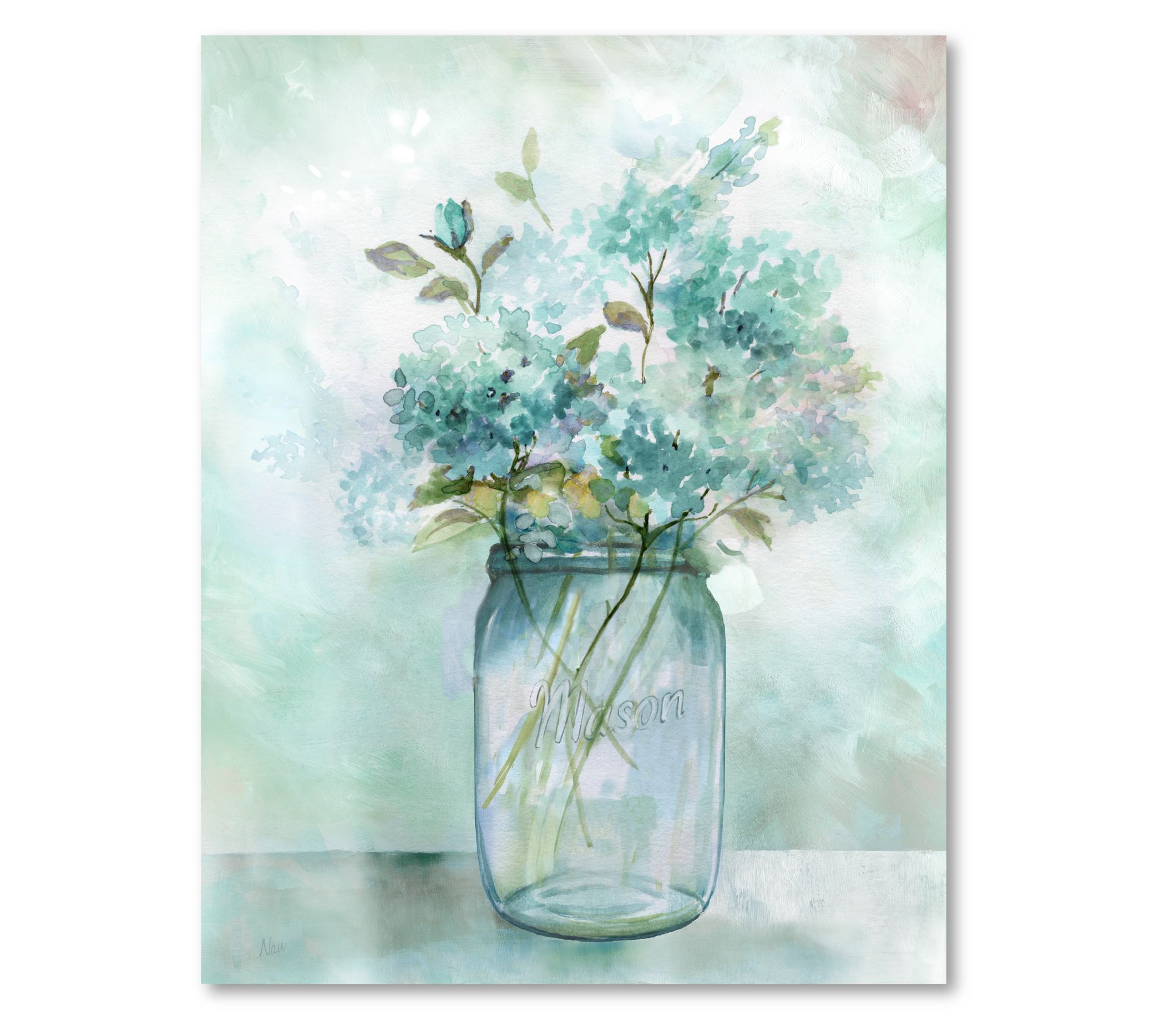 Courtside Market Hydrangea Retreat 16x20 CanvasWall Art