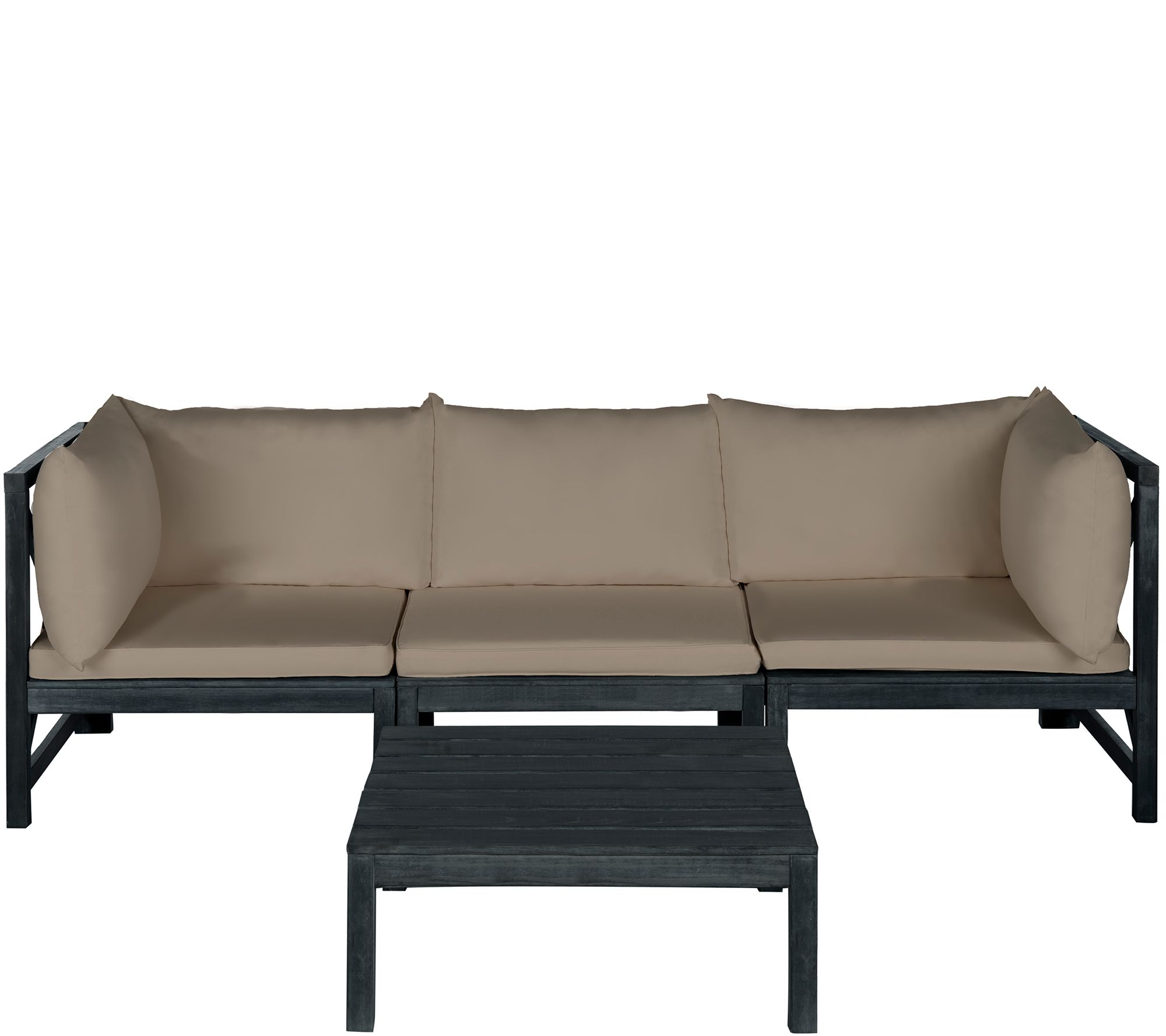Safavieh Lynwood Modular Outdoor Sectional withCoffee Table