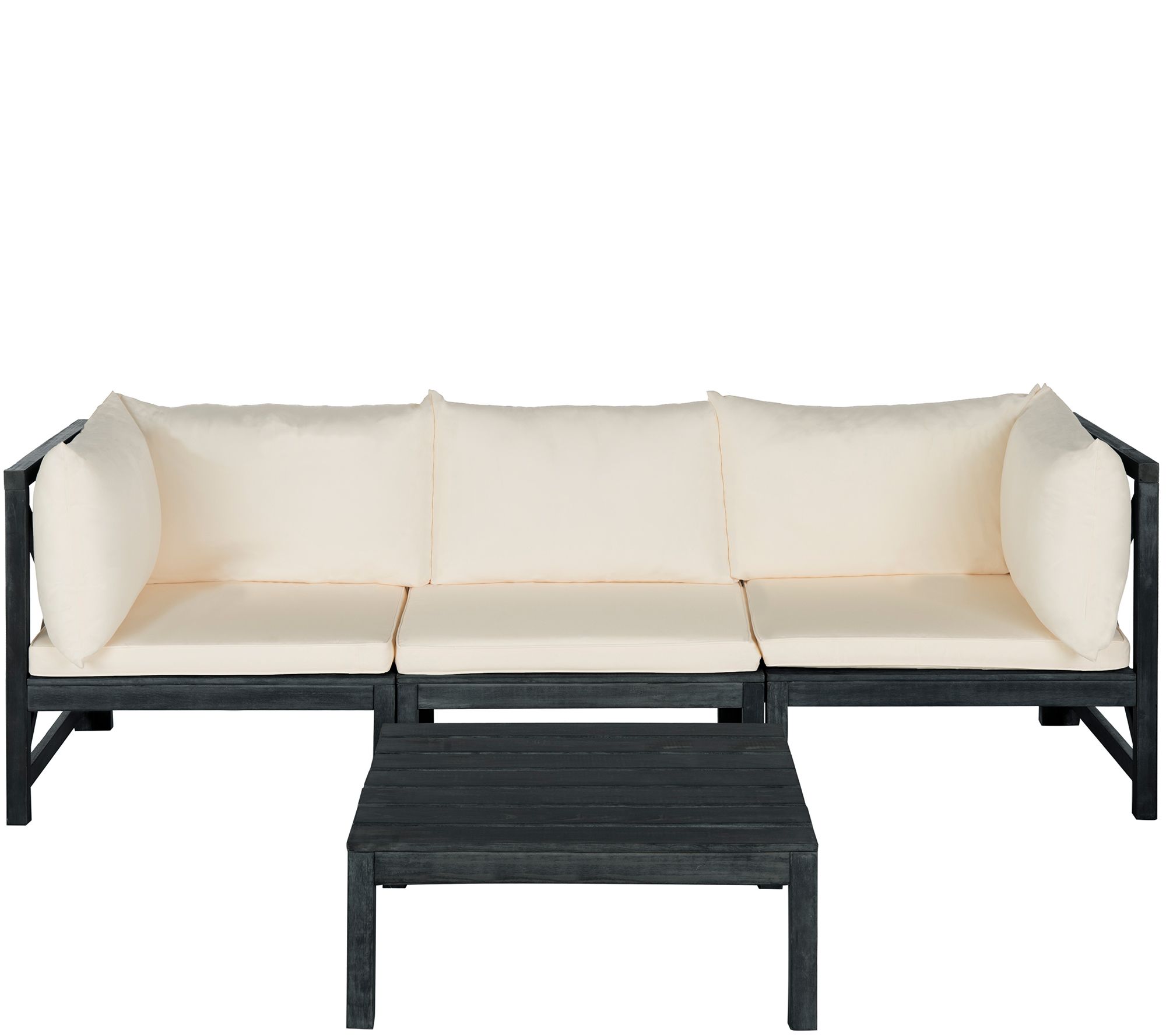 Safavieh Lynwood Modular Outdoor Sectional withCoffee Table
