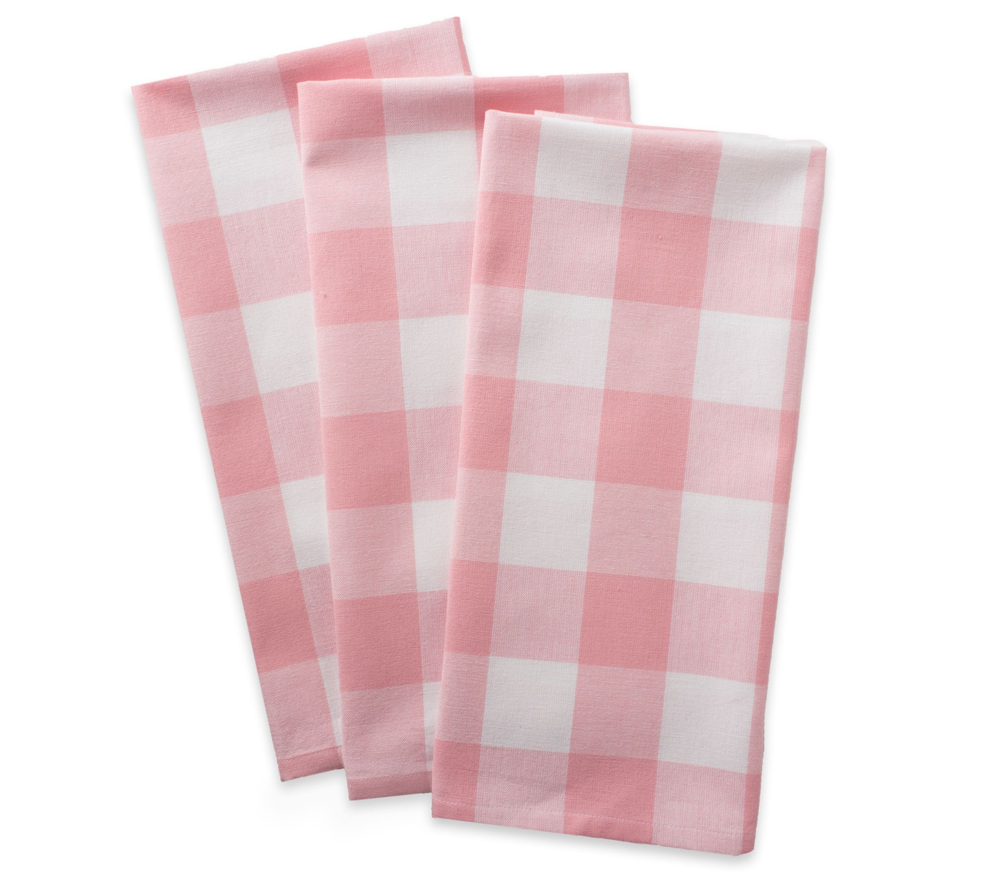 Design Imports Set of 3 Buffalo Check Kitchen Towels