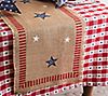 Design Imports Star Check Woven Tablecloth 60"x 84", 2 of 4