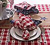 Design Imports Star Check Woven Tablecloth 60"x 84", 3 of 4