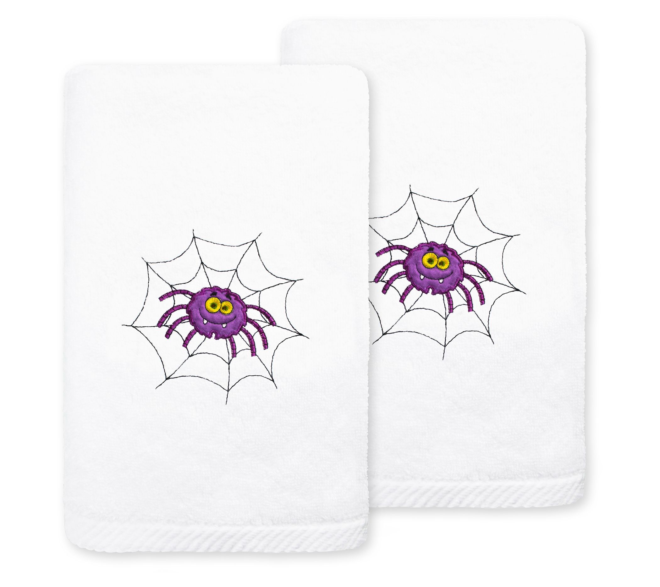 Linum Home Textiles Spider - Embroidered Luxury 100% Turkish