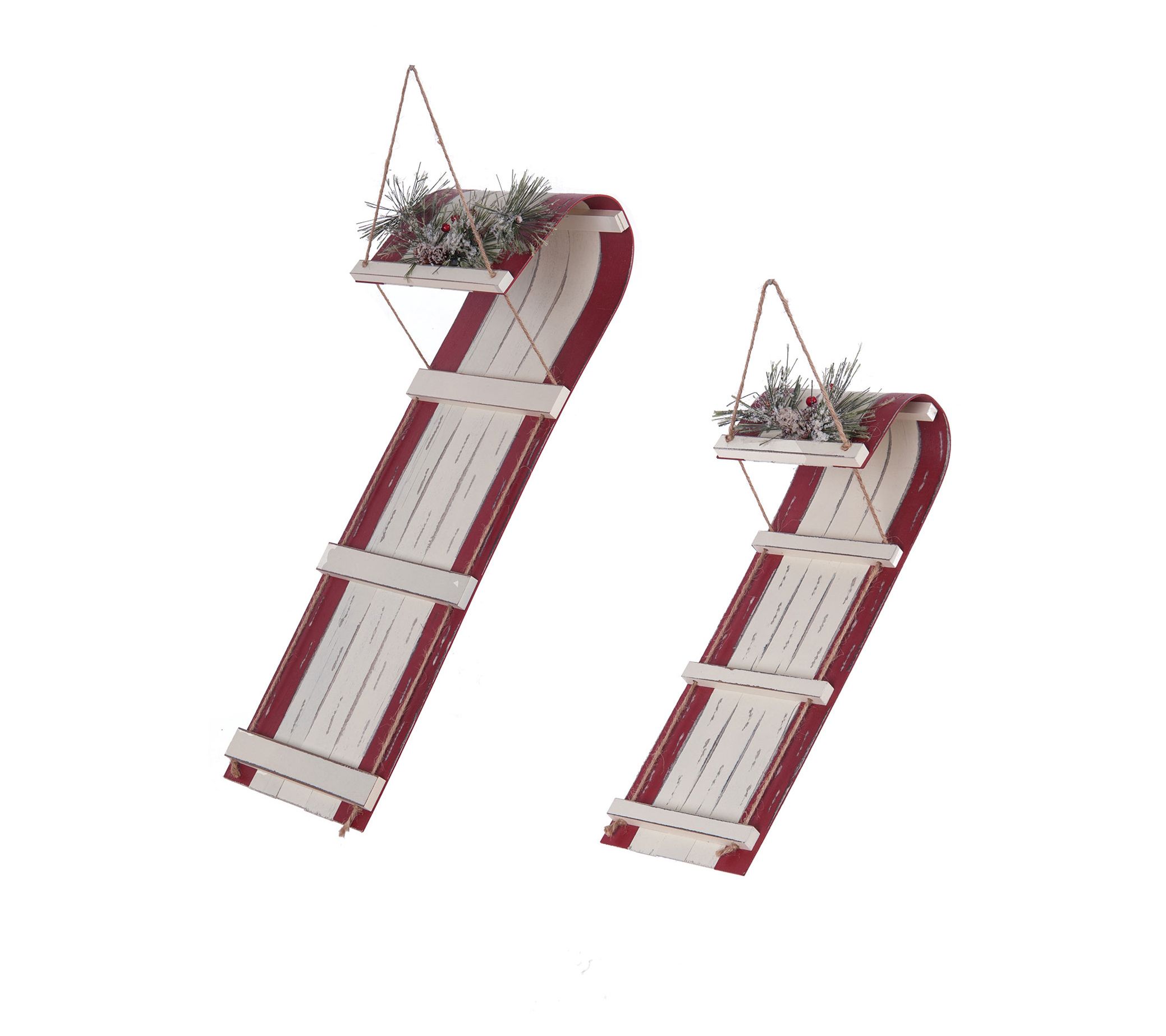 C&F Home Merry Christmas Sign W/ Hooks