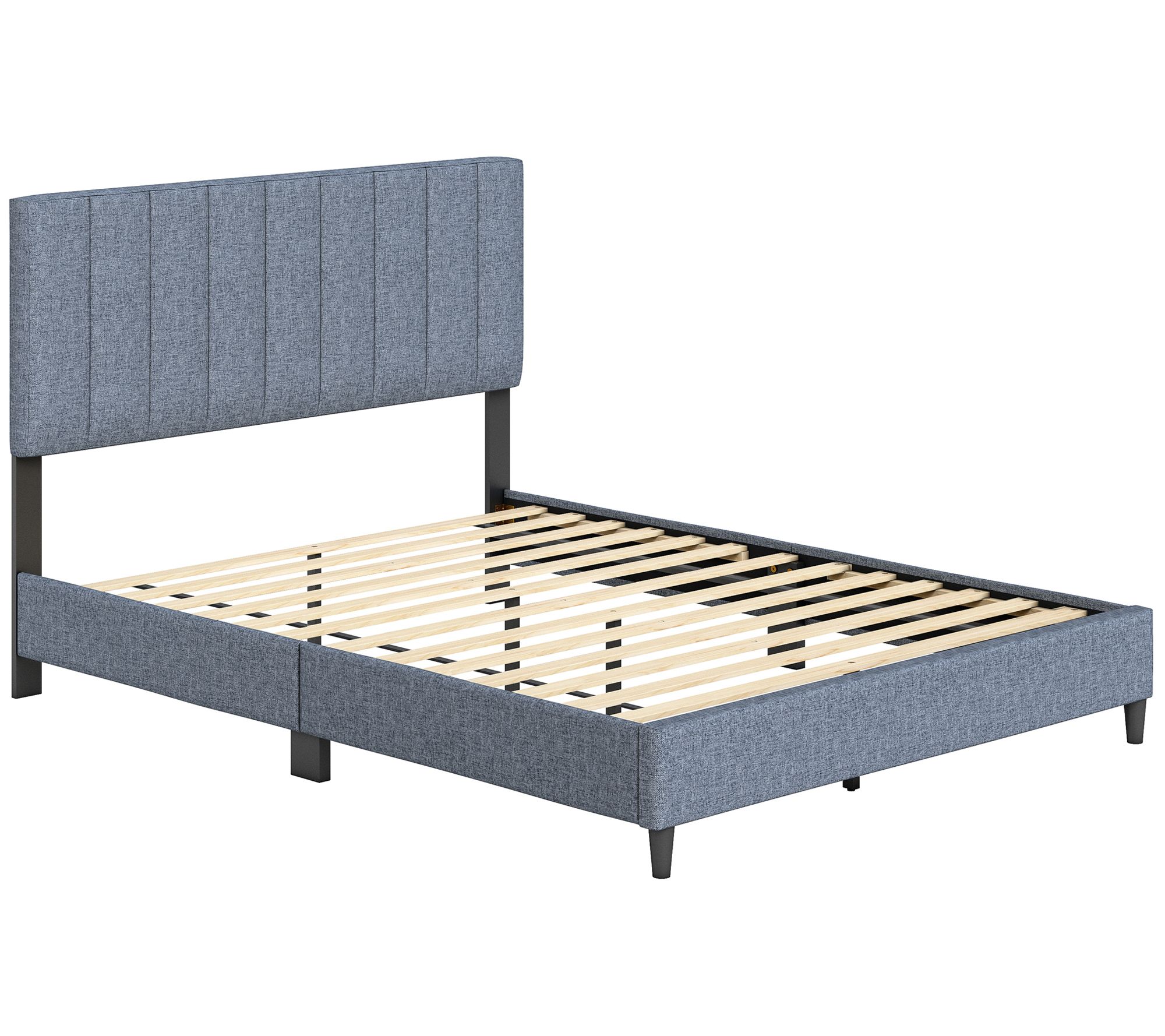 Leesha Upholste red Queen Platf orm Bed