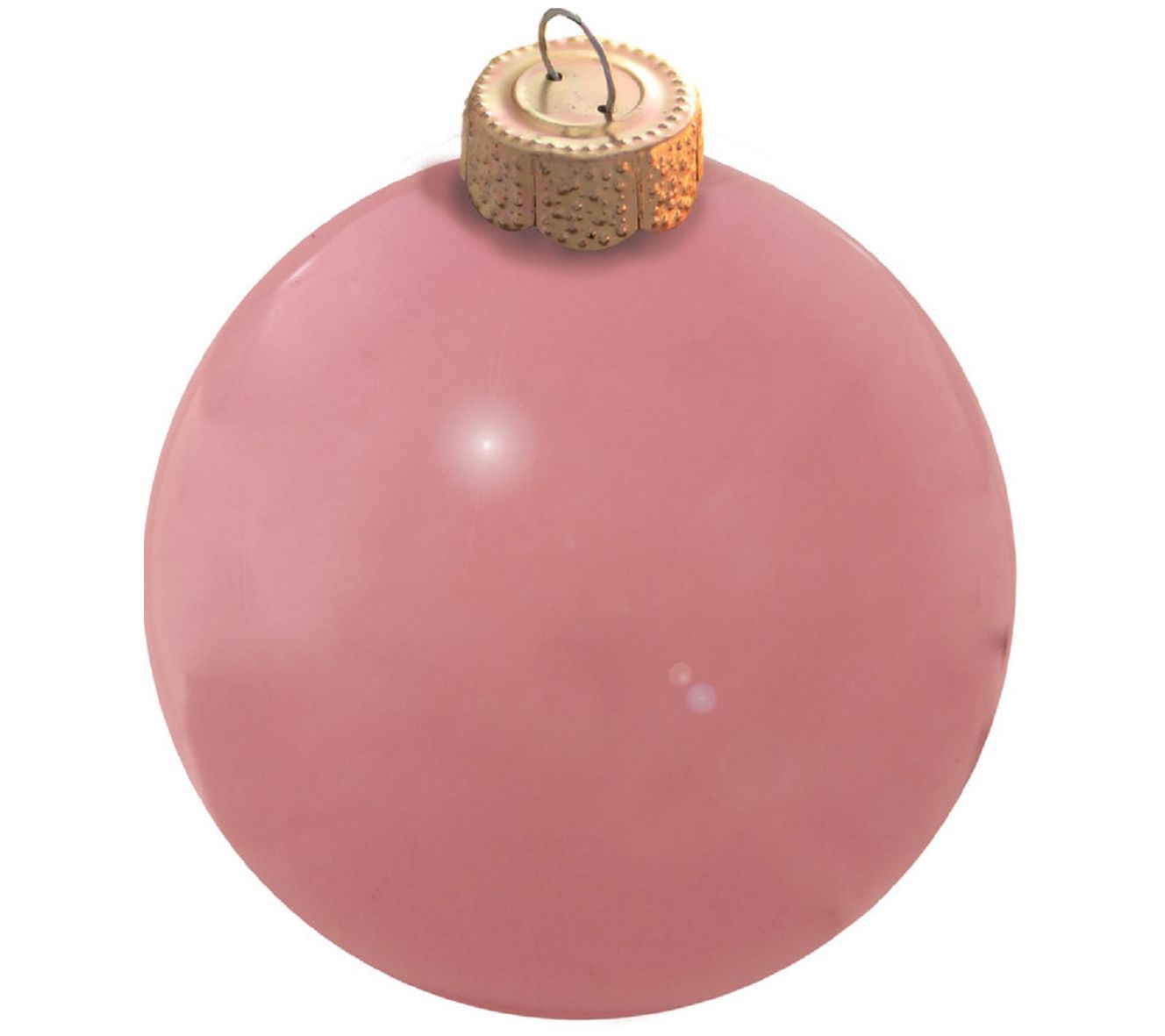 Whitehurst 2-Piece 6" Glass Ornament, Pearl Finish