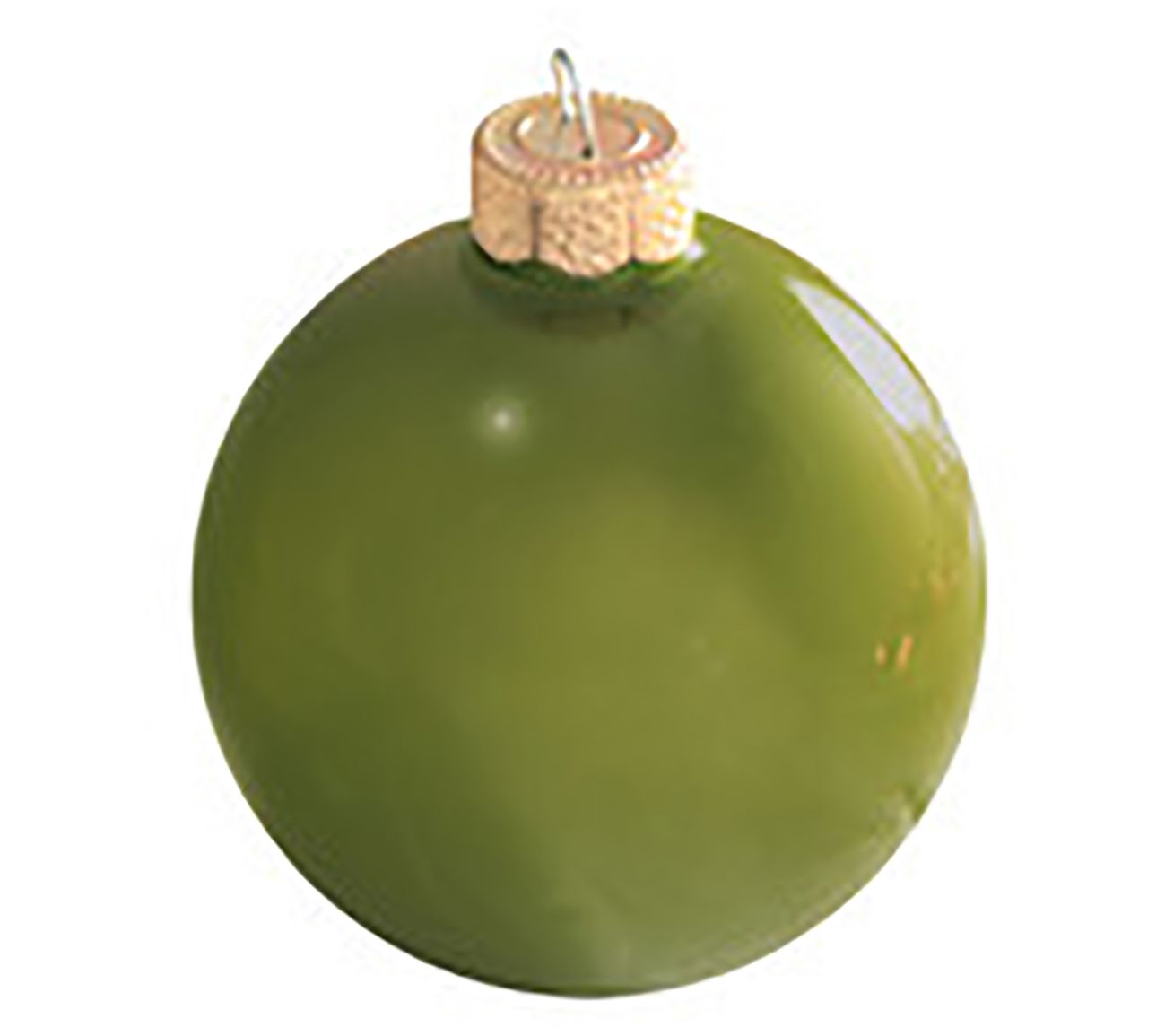 Whitehurst 2-Piece 6" Glass Ornament, Pearl Finish
