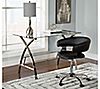 Powell Dominic Home Office Map Desk & Plush Swivel Chair Set, 4 of 6