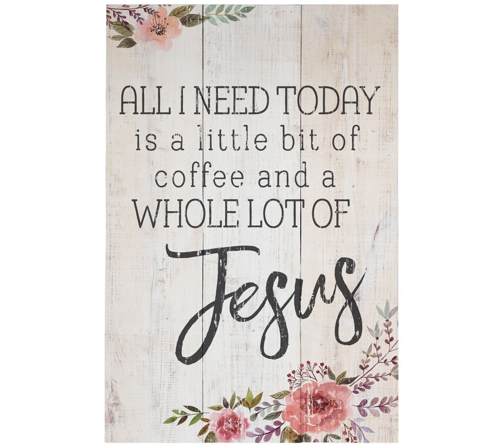 Whole Lot of Jesus Rustic Pallet By Sincere Surroundings