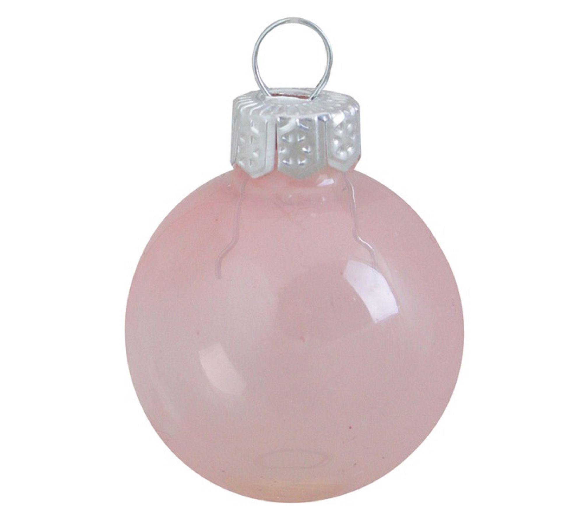 Whitehurst 12-Pc Set of 2.75" Glass Ornaments, Clear Finish