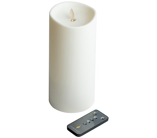 Luminara 9" Flameless Outdoor Candle with Remote Control