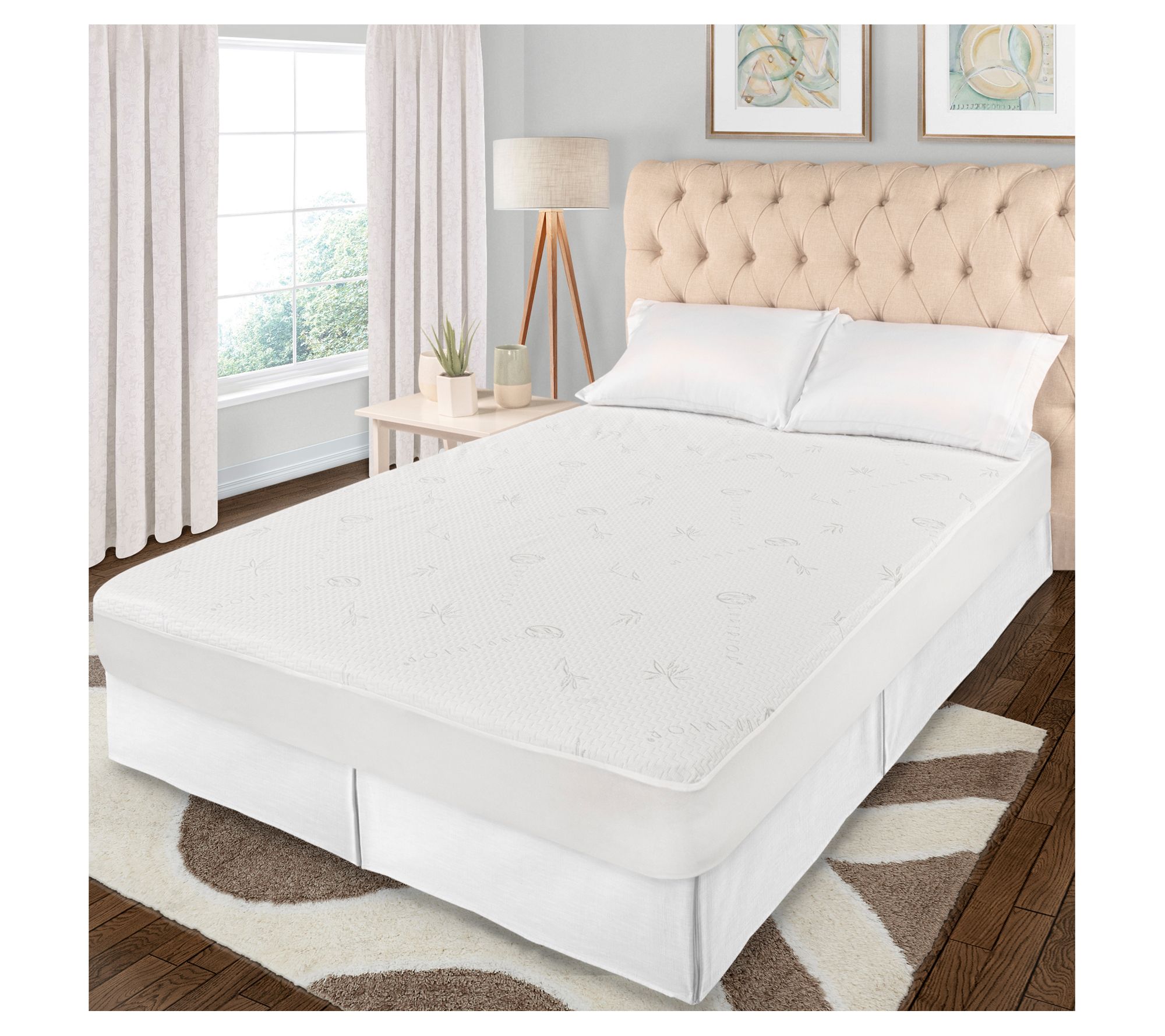 Superior Waterproof Cotton Mattress Protector, Twin