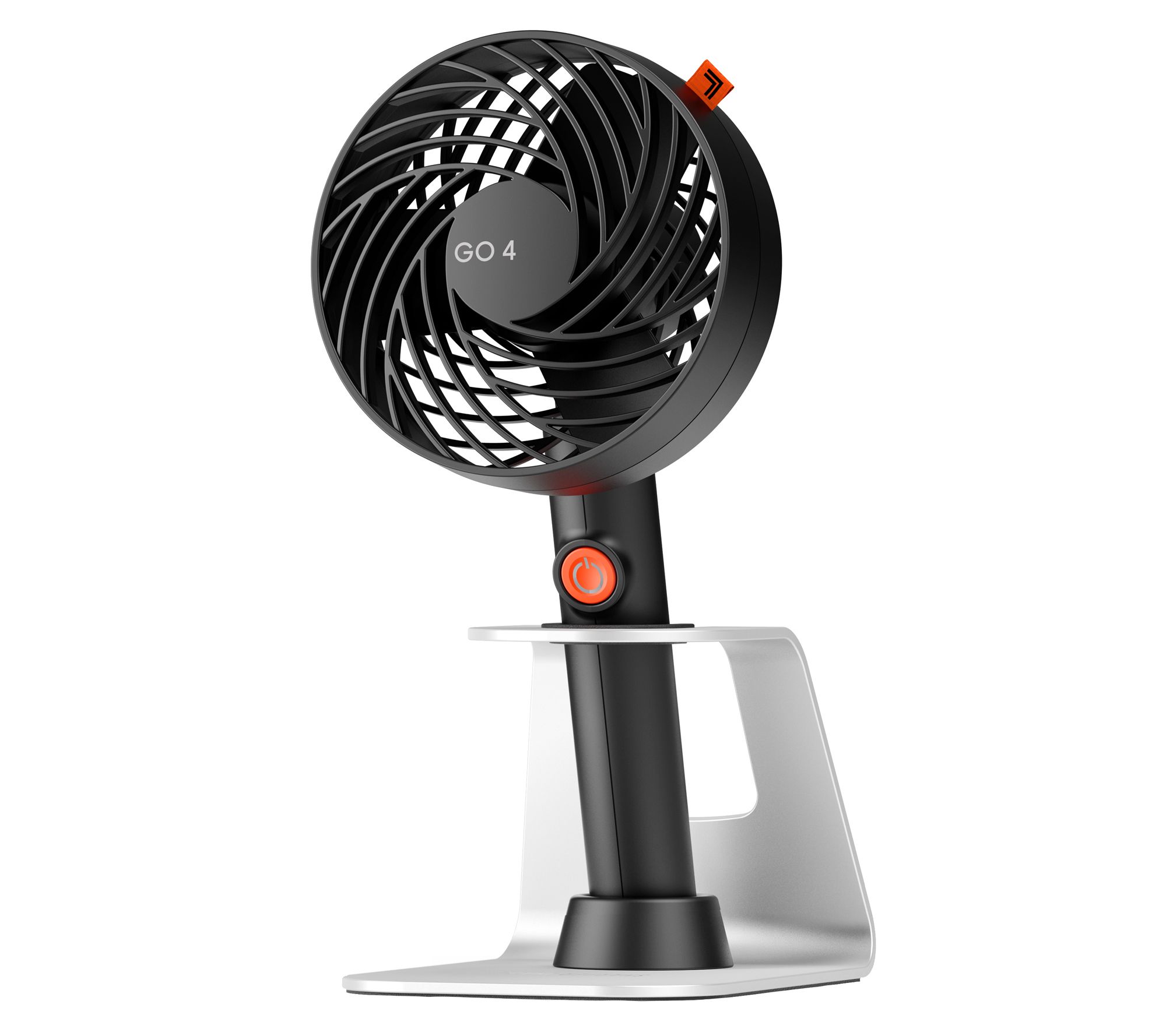 Sharper Image GO 4C 4" Rechargeable Handheld Fan & Charge Dock