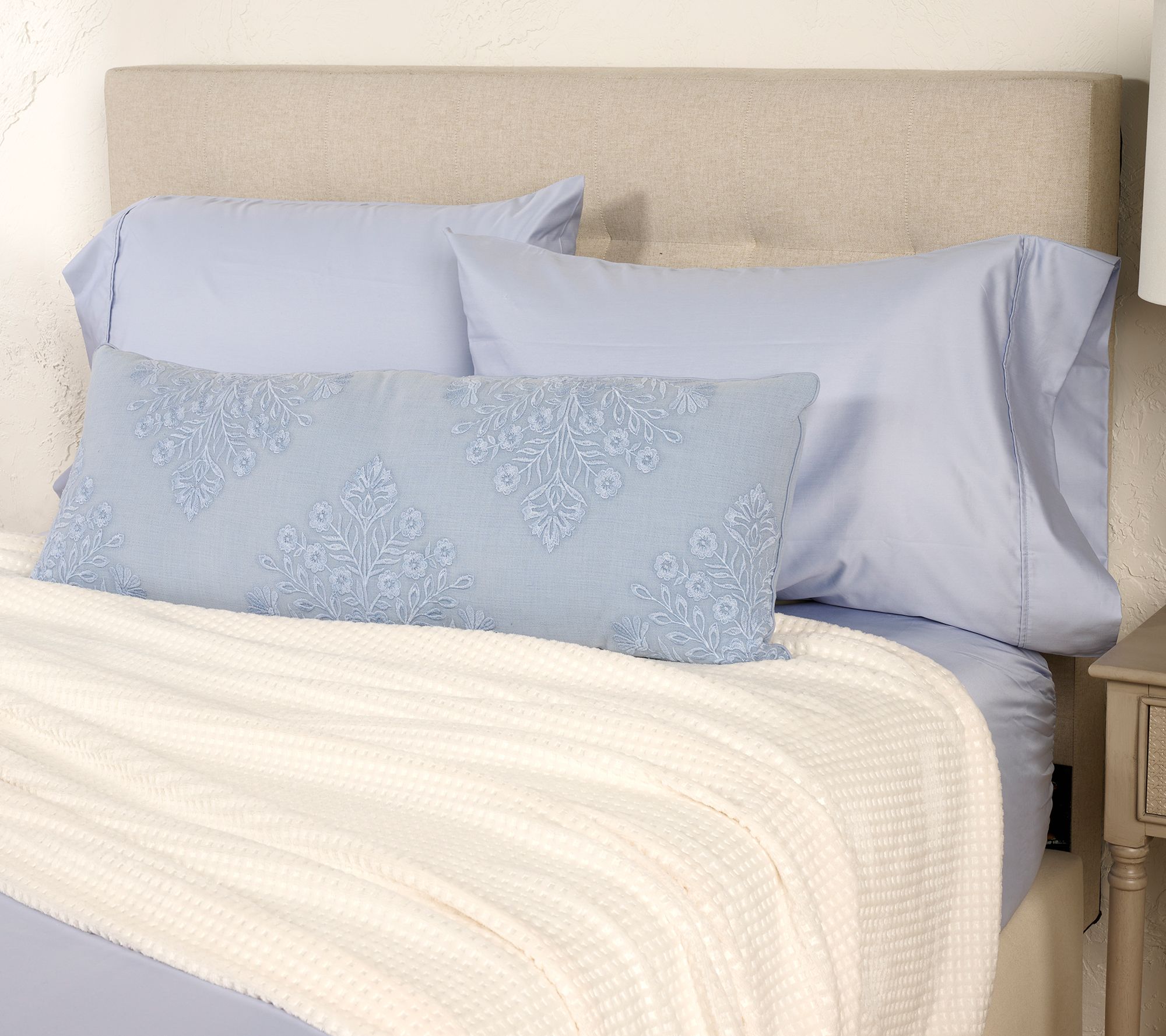 Northern Nights Embroidered Decorative 14" x 36" Pillow