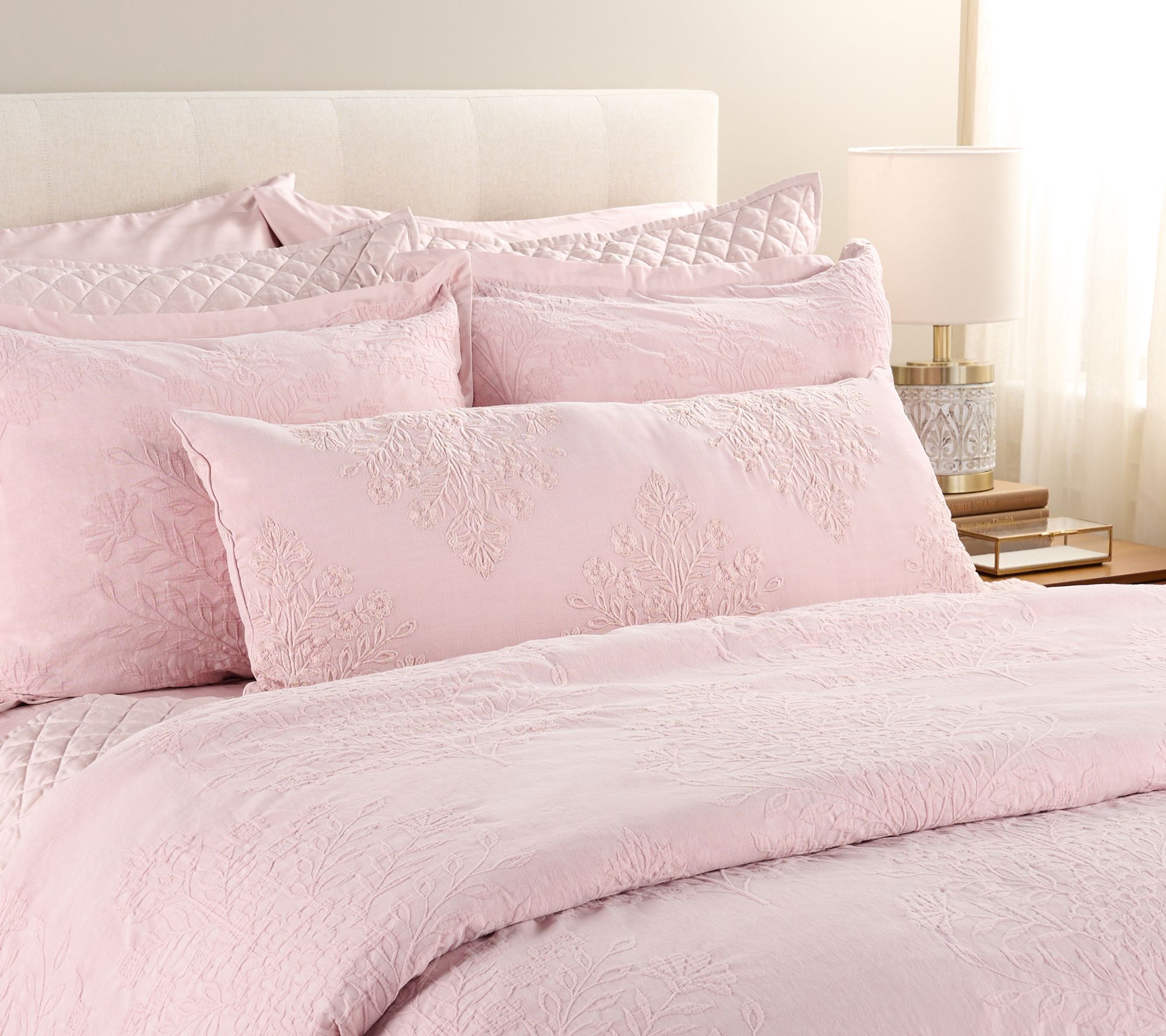 Northern Nights Embroidered Decorative 14" x 36" Pillow