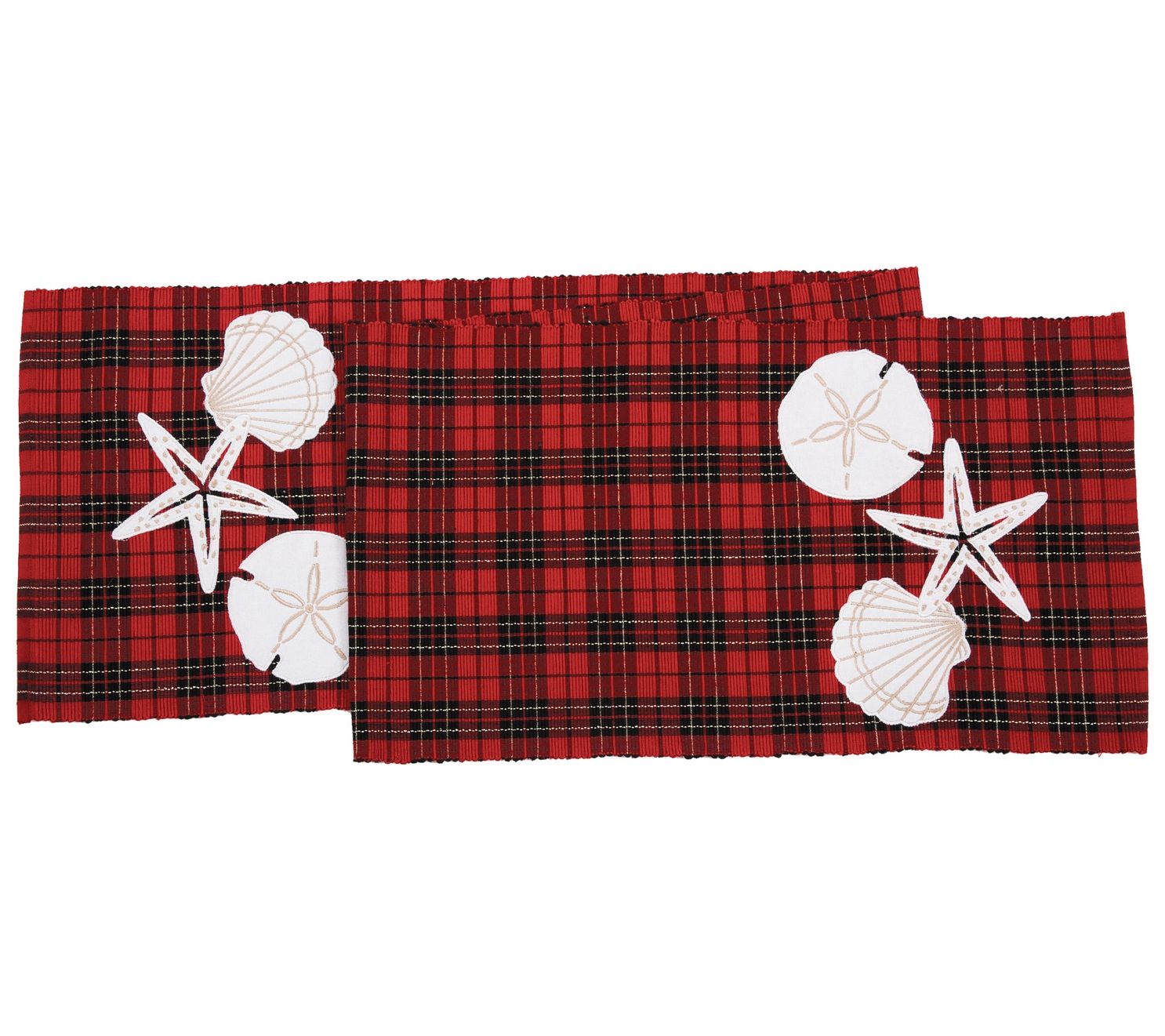 13" x 72" Seaside Plaid Table Runner by Valerie