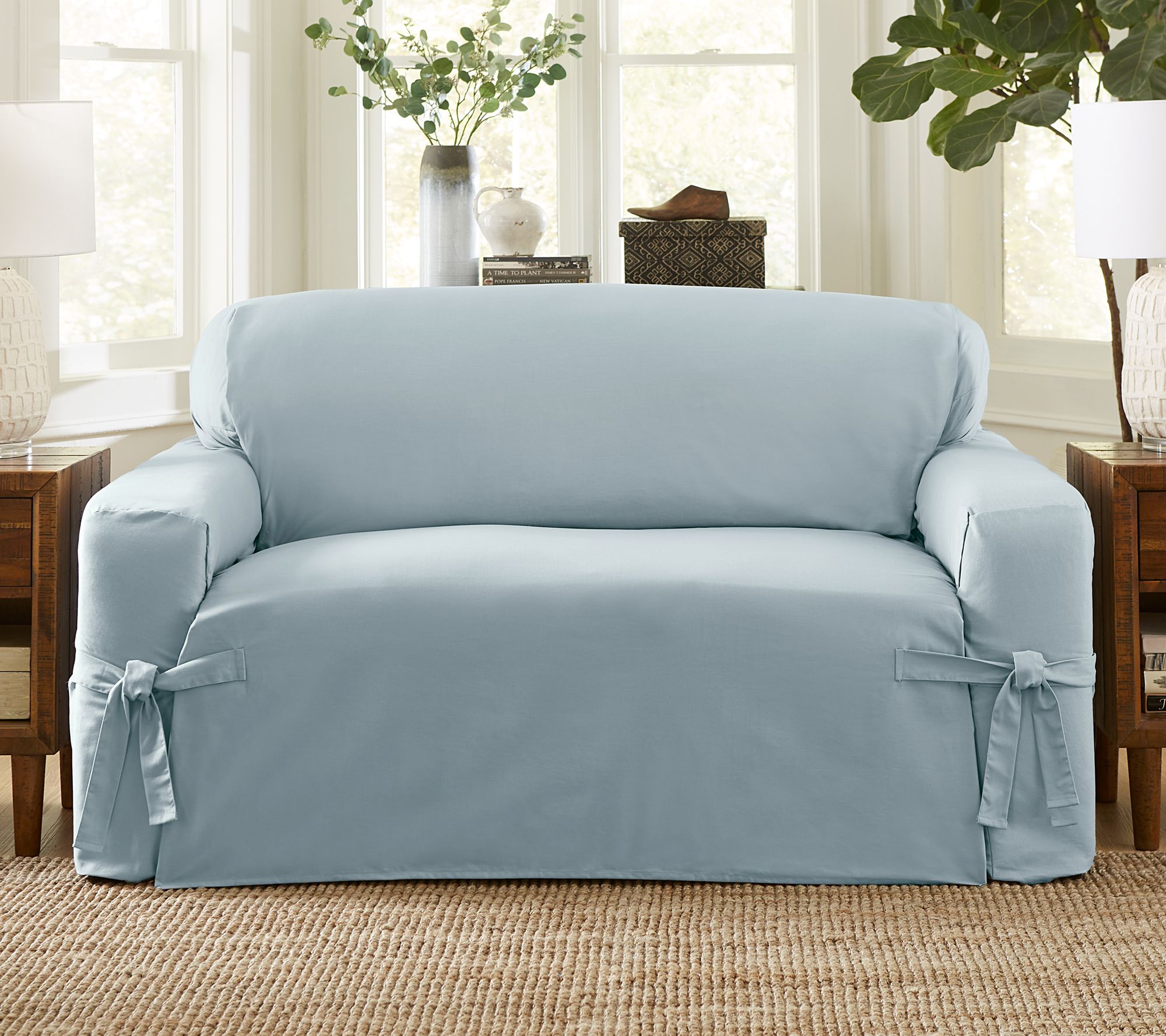 Serta relaxed fit discount duck chair slipcover