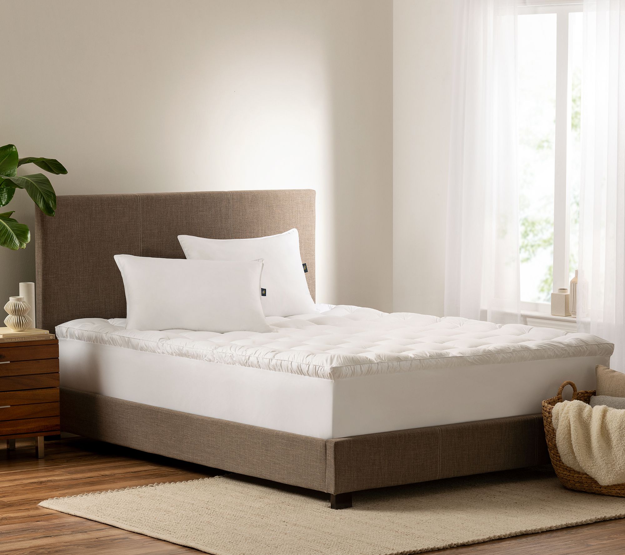 Serta Down Illusion Pillowtop Mattress TopperCal King