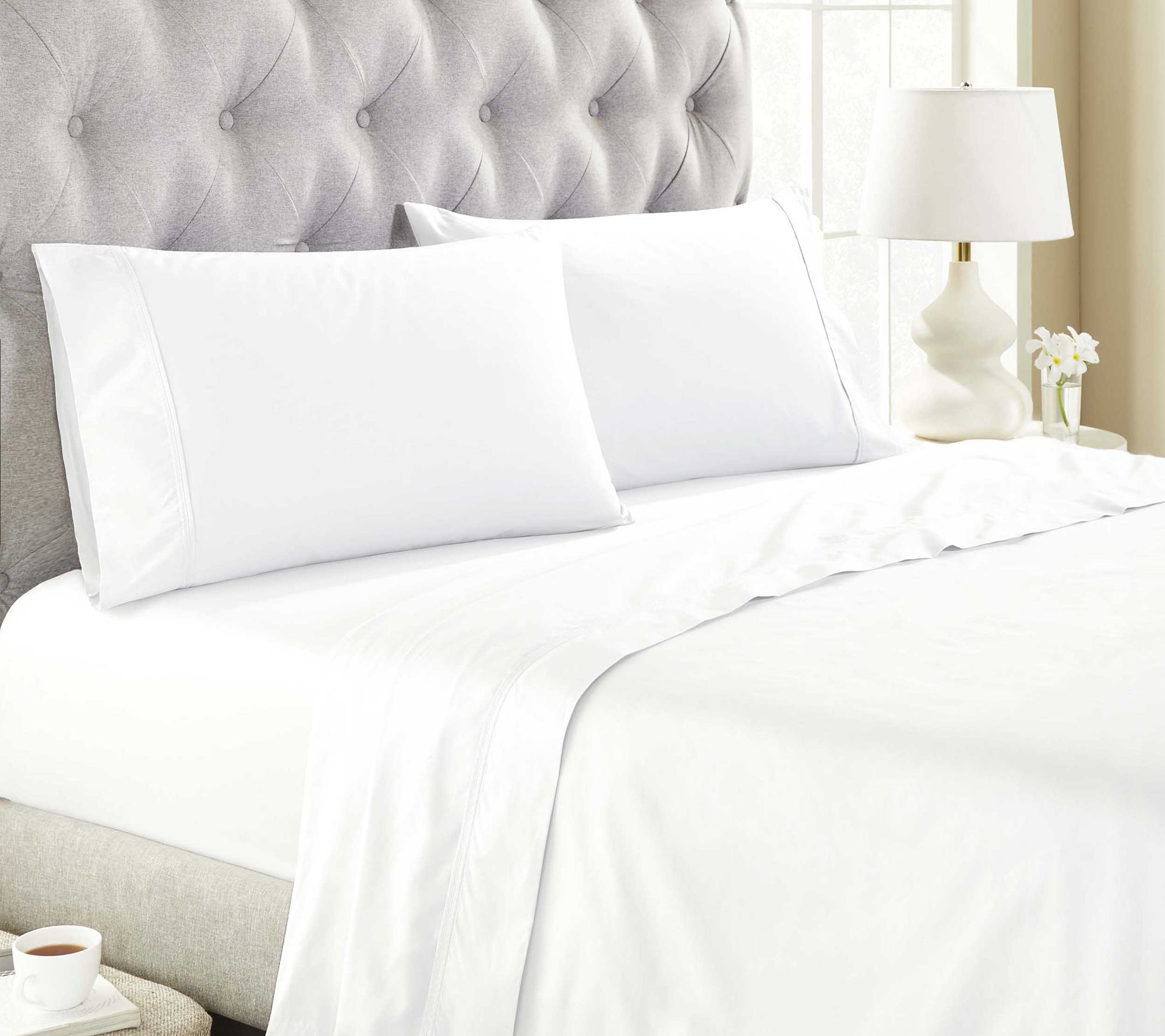 Superior Organic Cotton Deep Pocket Sheet Set,Twin XL