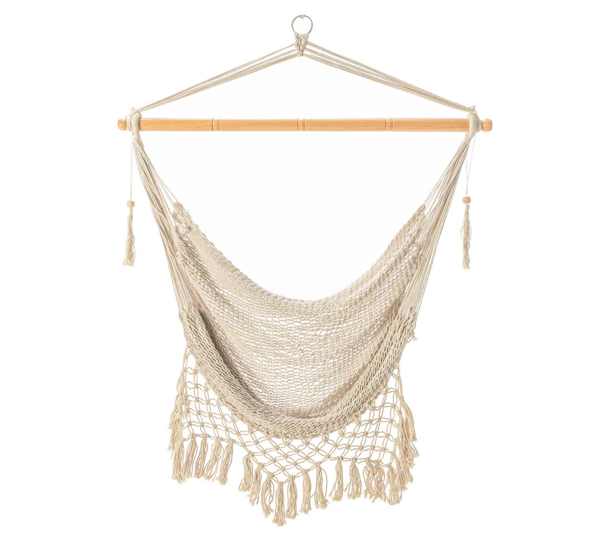 Castaway Living Macrame Fringe Design Swing