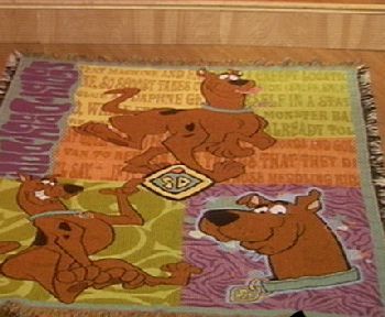 Warner Bros. Scooby-Doo Texturized Throw - QVC.com