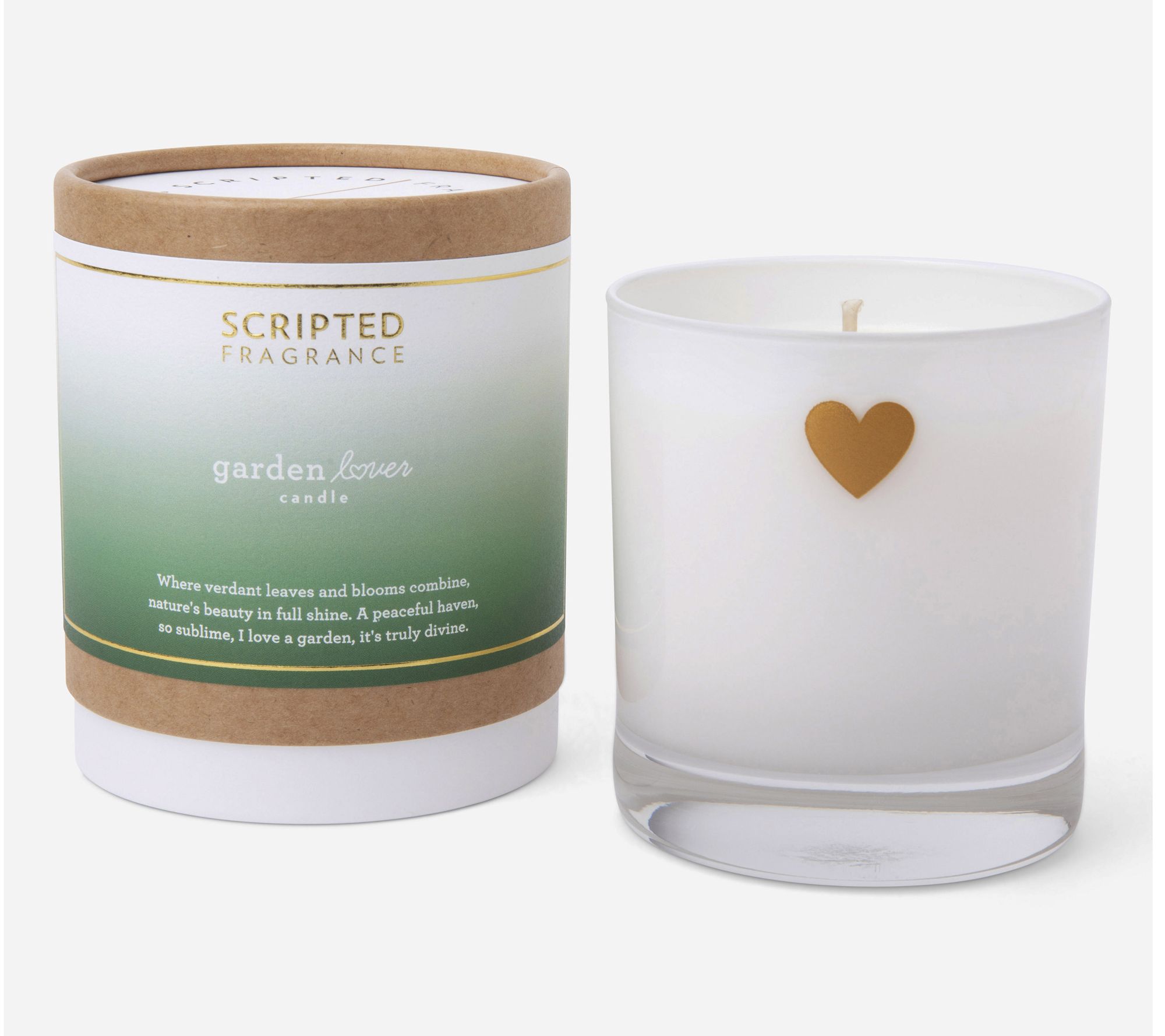 Scripted Fragrance S/2 8oz 100% Soy Lover Candles