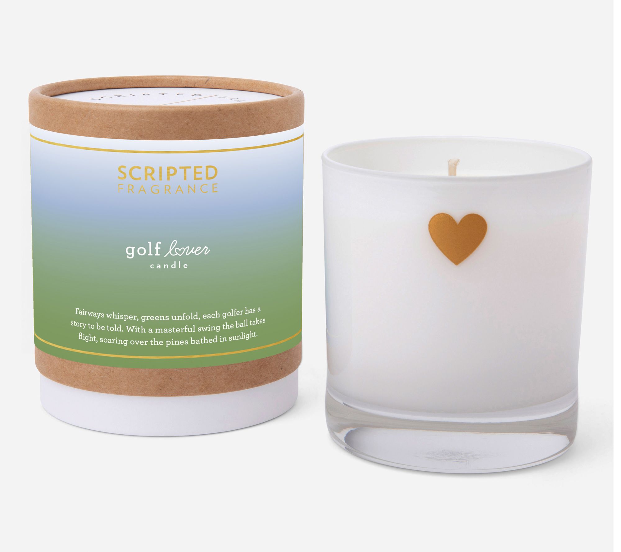 Scripted Fragrance S/2 8oz 100% Soy Lover Candles