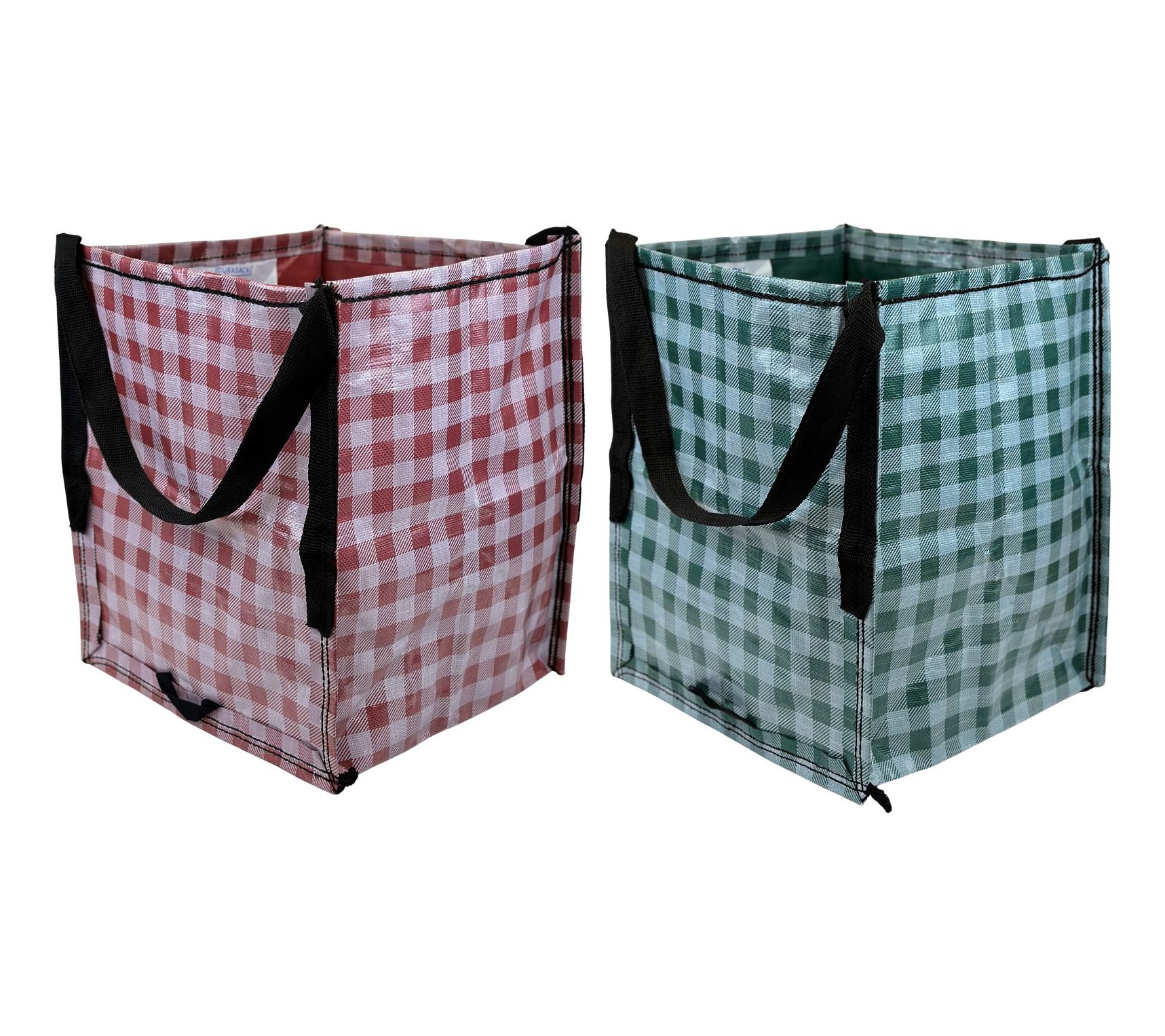DuraSack Set of (2) Holiday 22-gal Heavy Duty Home & Yard Tote