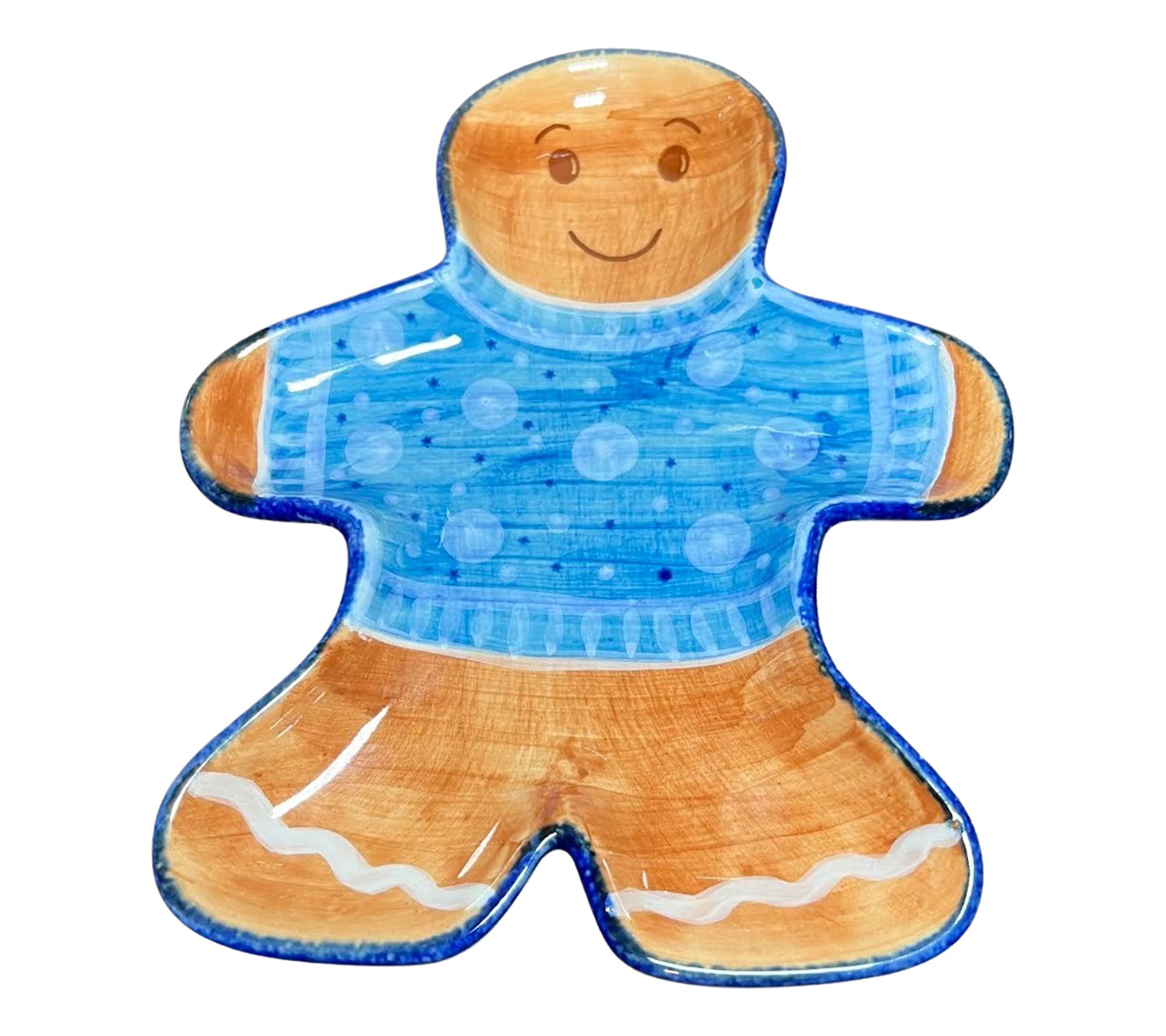 Lidia's Polish Pottery Medium Gingerbread Platter
