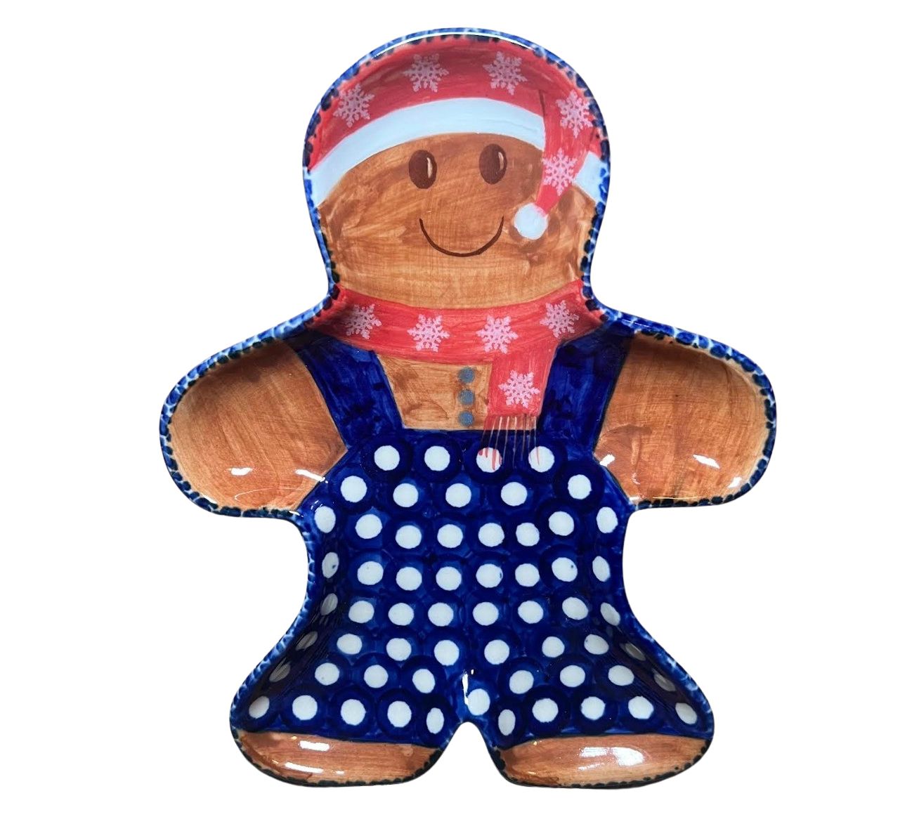 Lidia's Polish Pottery Medium Gingerbread Platter