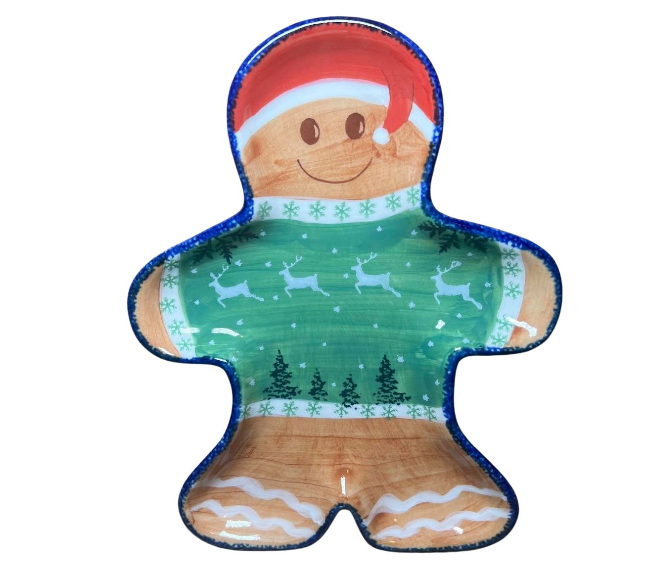 Lidia's Polish Pottery Medium Gingerbread Platter