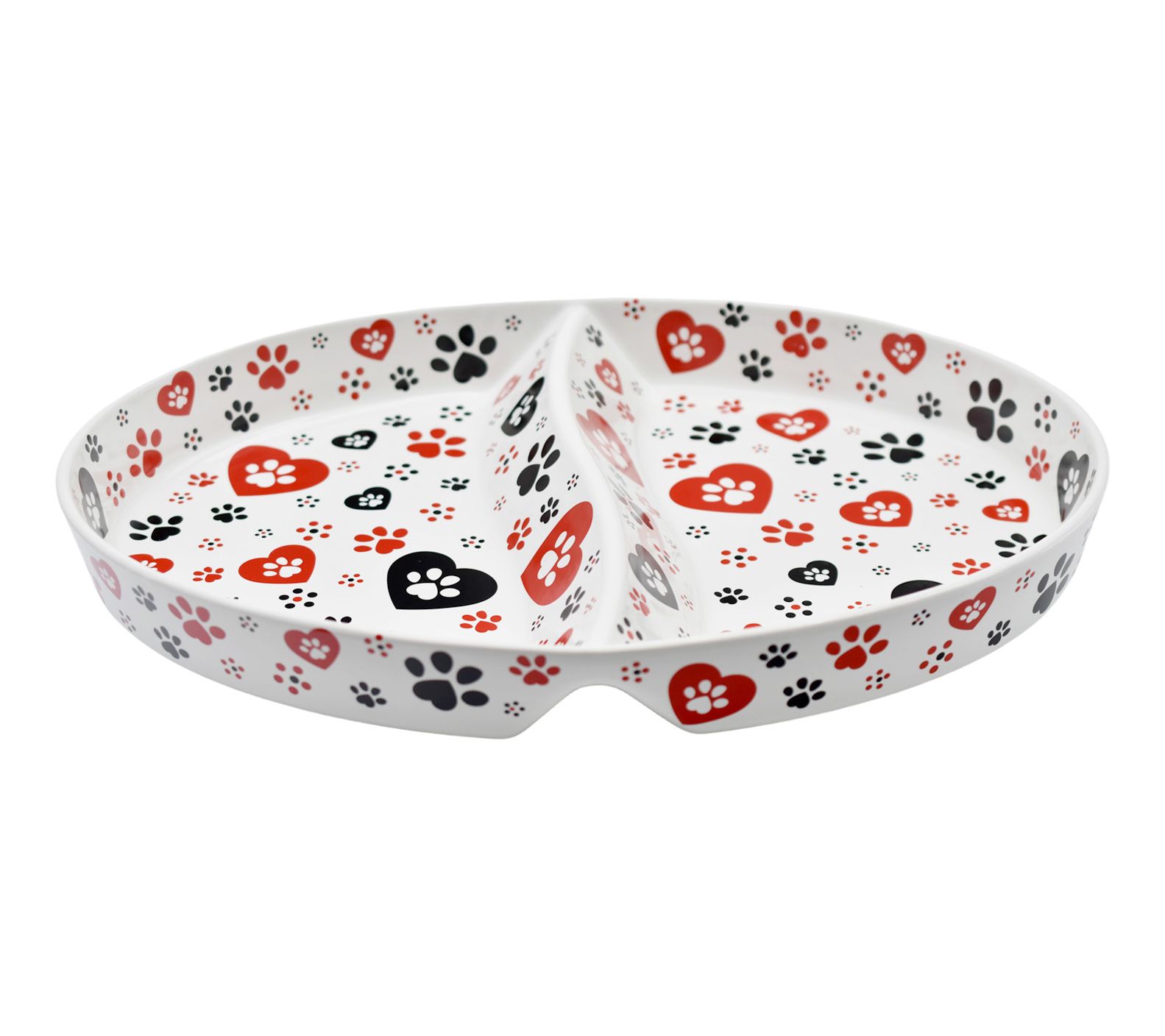 "As Is" Temp-tations Seasonal Double Divided Serving Platter