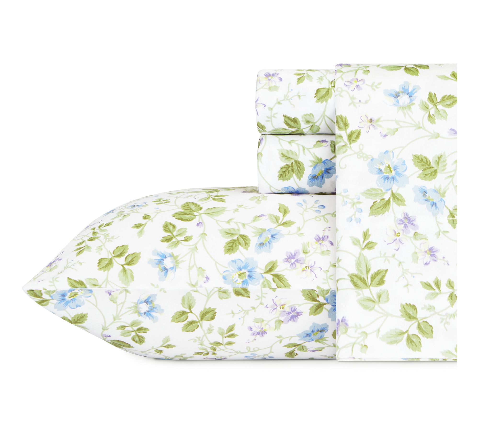 Laura Ashley Spring Bloom Wildflower Blue KingSheet Set