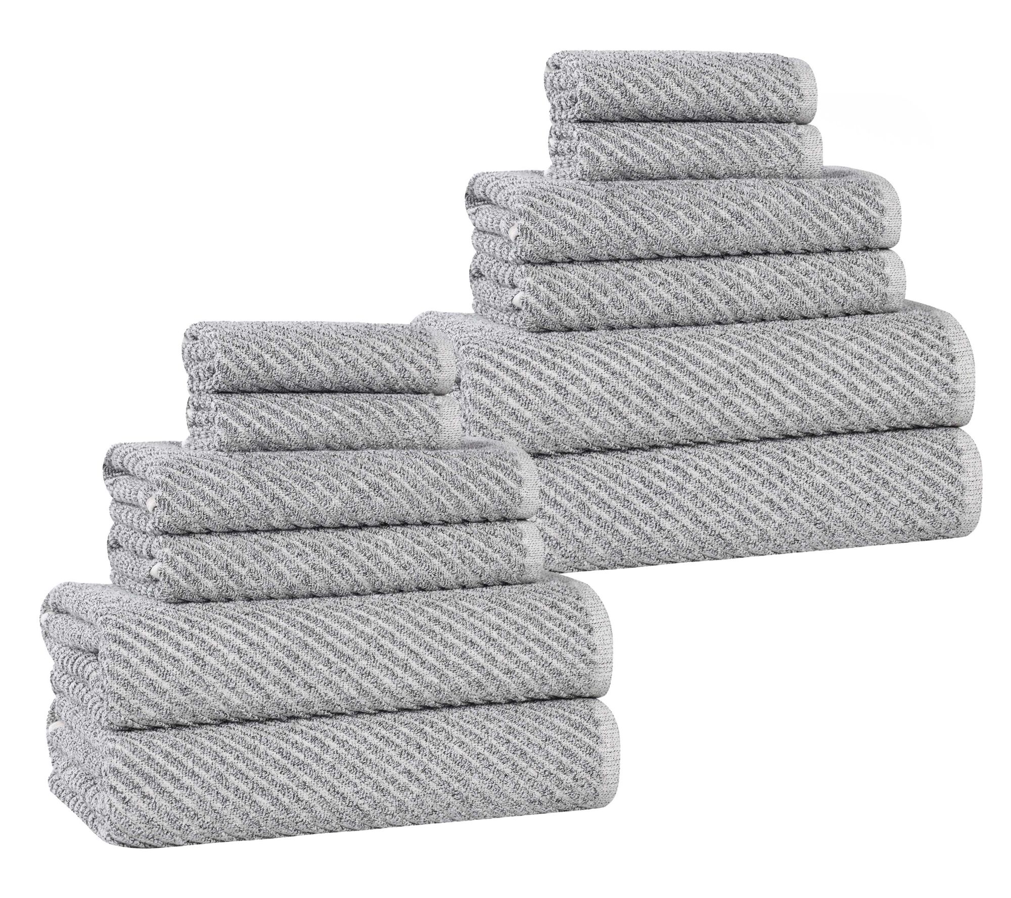 Superior Amelia Cotton Blend 12 Piece Towel Set