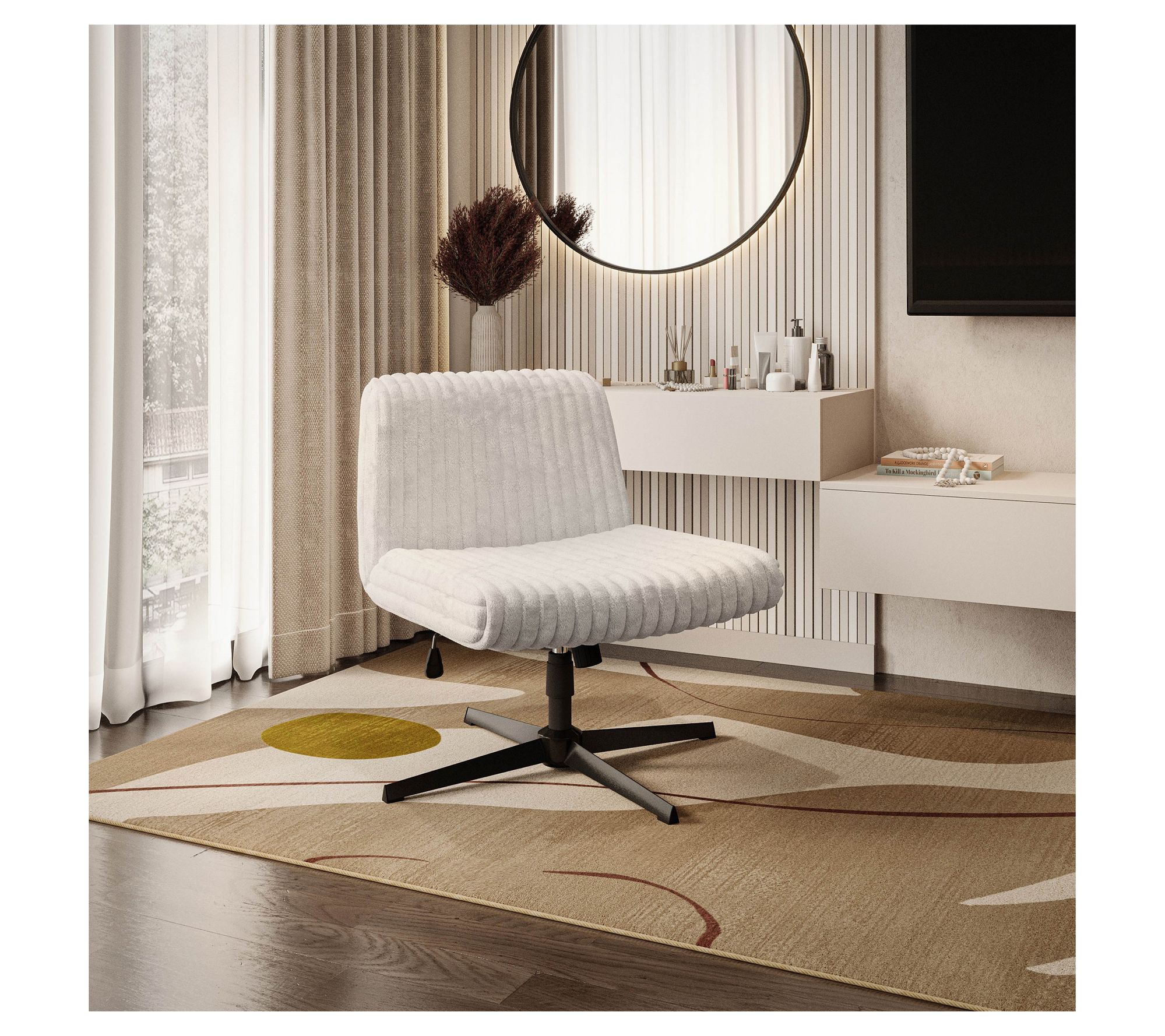 Techni Mobili Criss Cross Extra Wide  Home/Office Chair