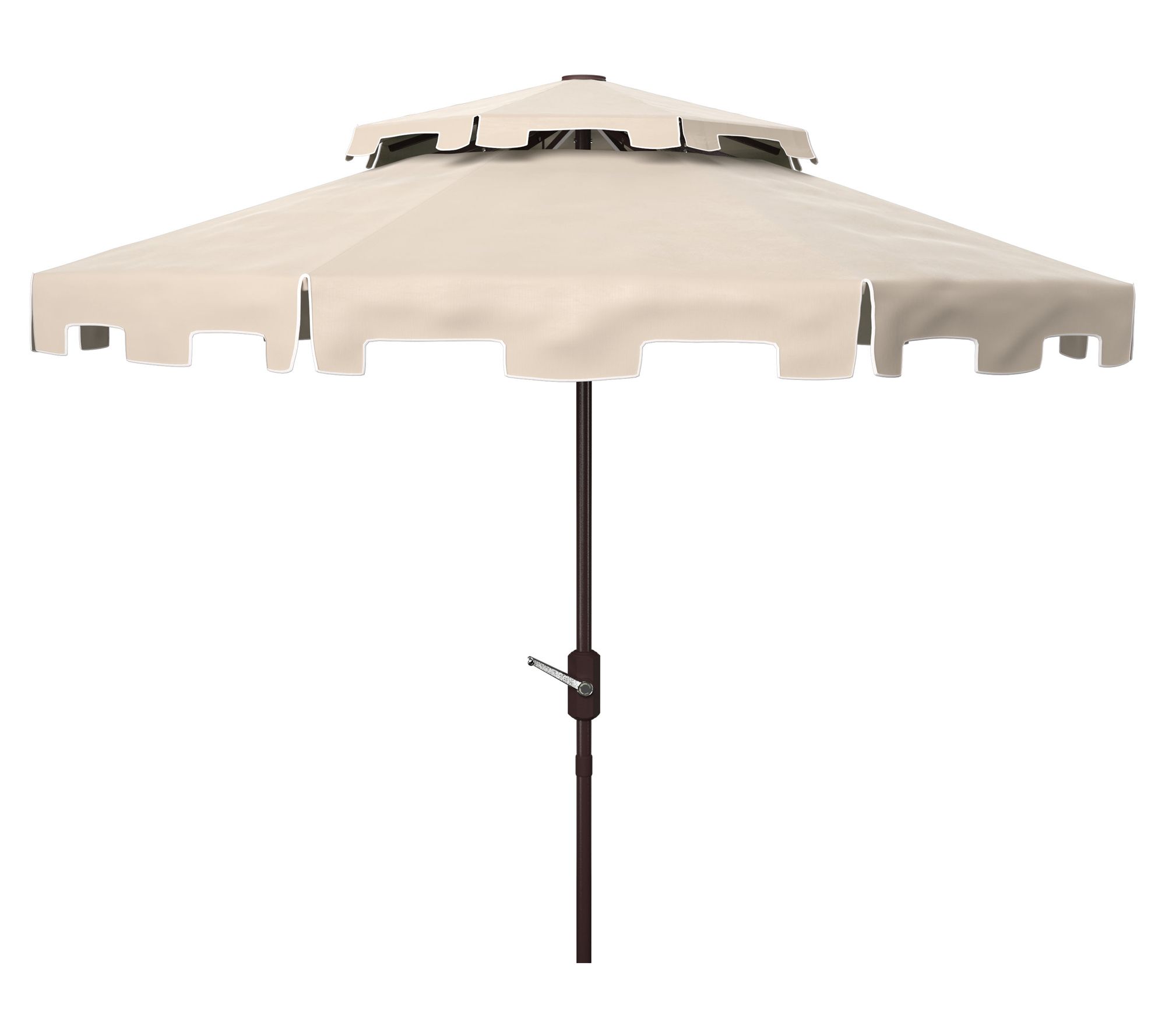 Zimmerman 9' Double Top Market Umbrella by Valerie