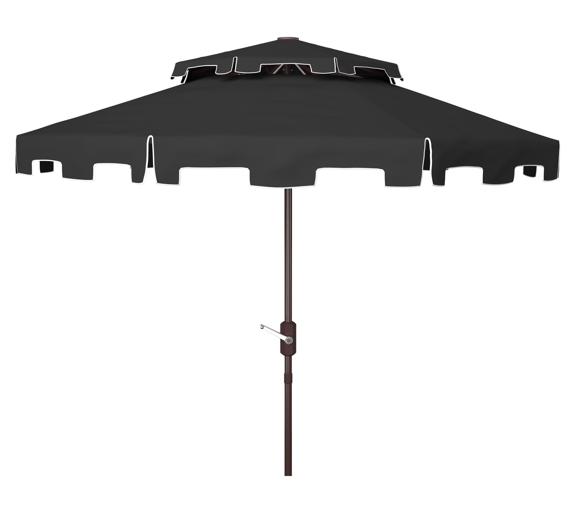 Zimmerman 9' Double Top Market Umbrella by Valerie