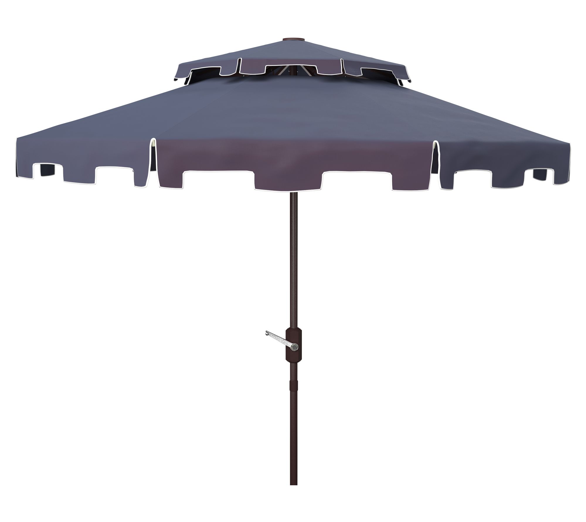 Zimmerman 9' Double Top Market Umbrella by Valerie