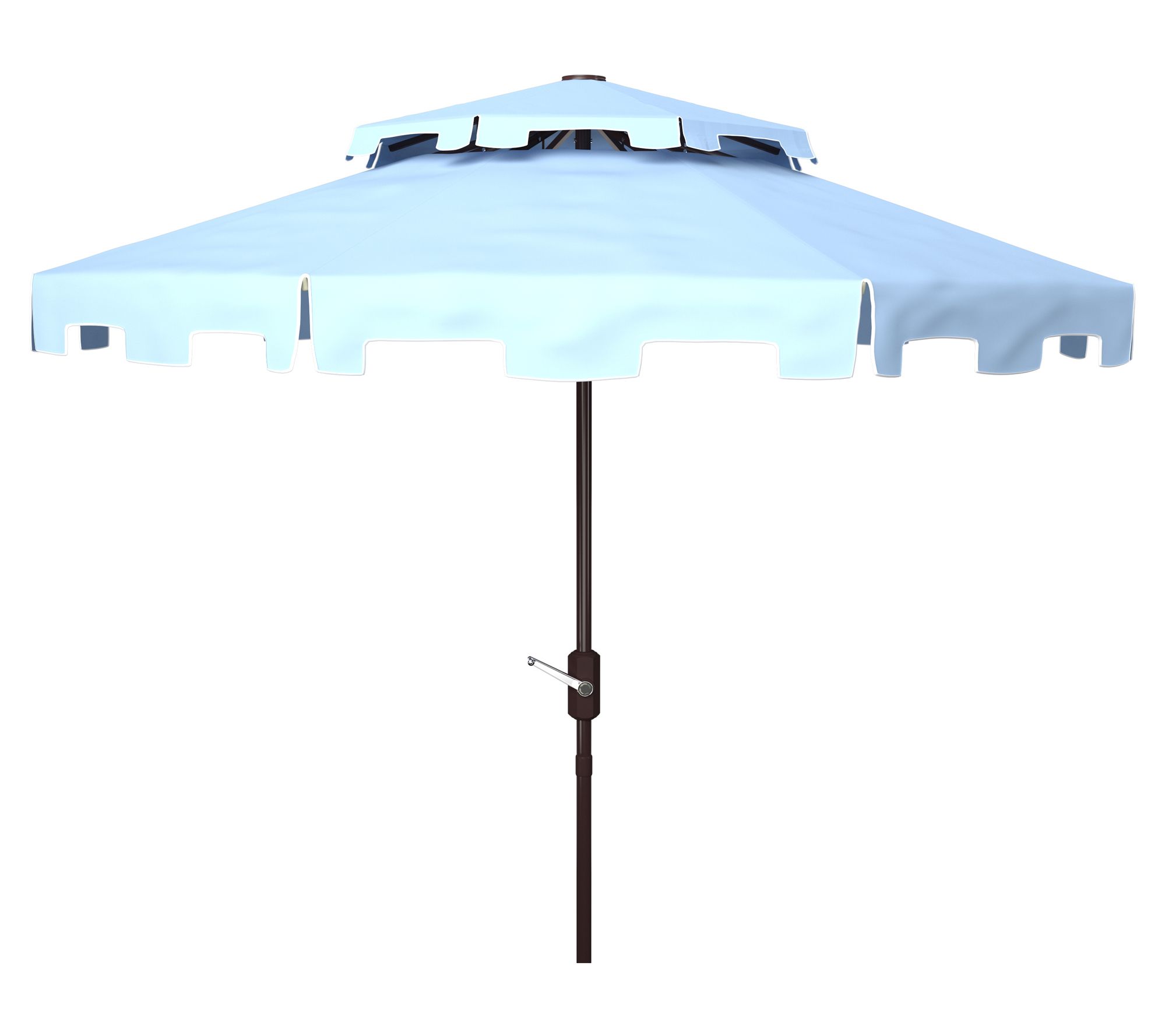 Zimmerman 9' Double Top Market Umbrella by Valerie