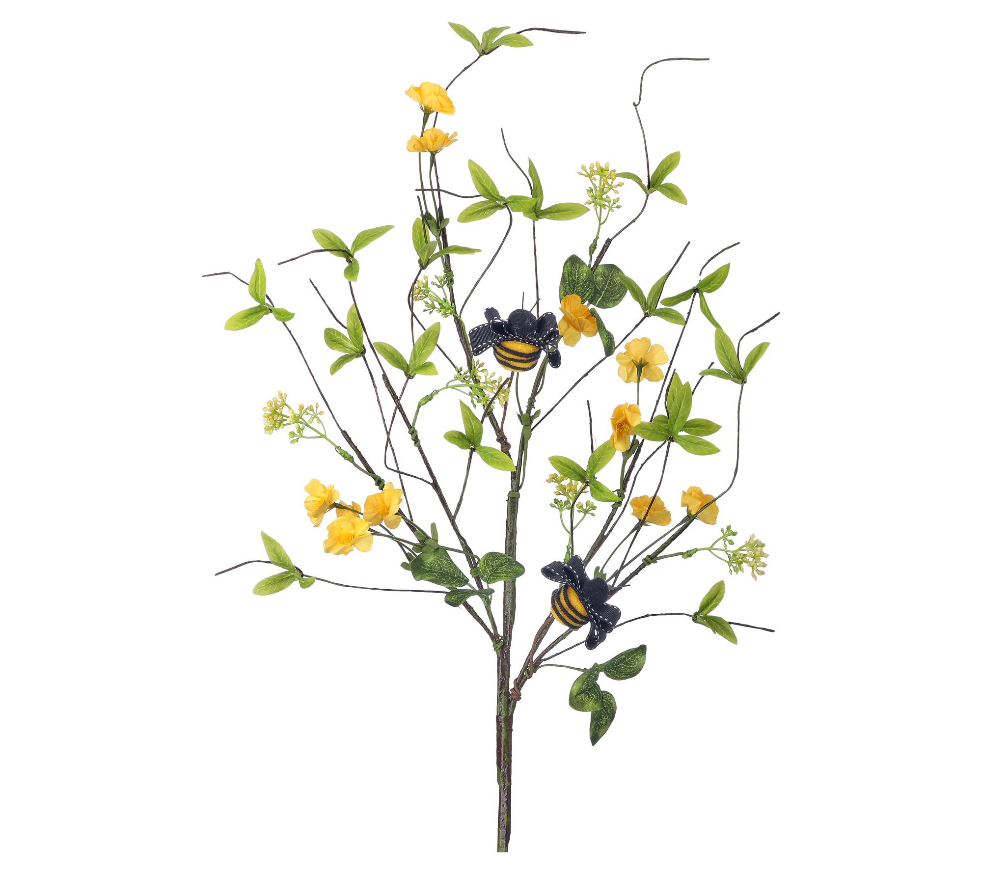 30" Spring Wildflower With Ribbon Bee Spray byValerie