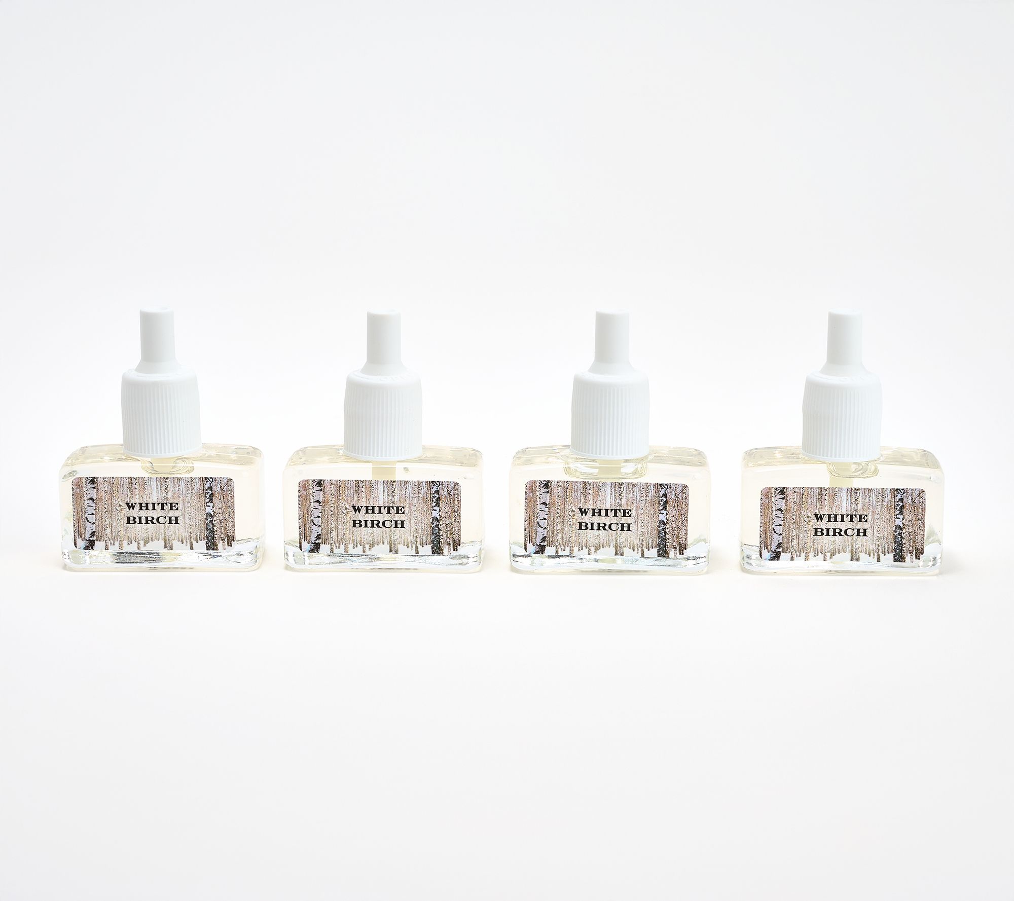 "As Is" HomeWorx by Slatkin + Co. S/4 White Birch Diffuser Oils