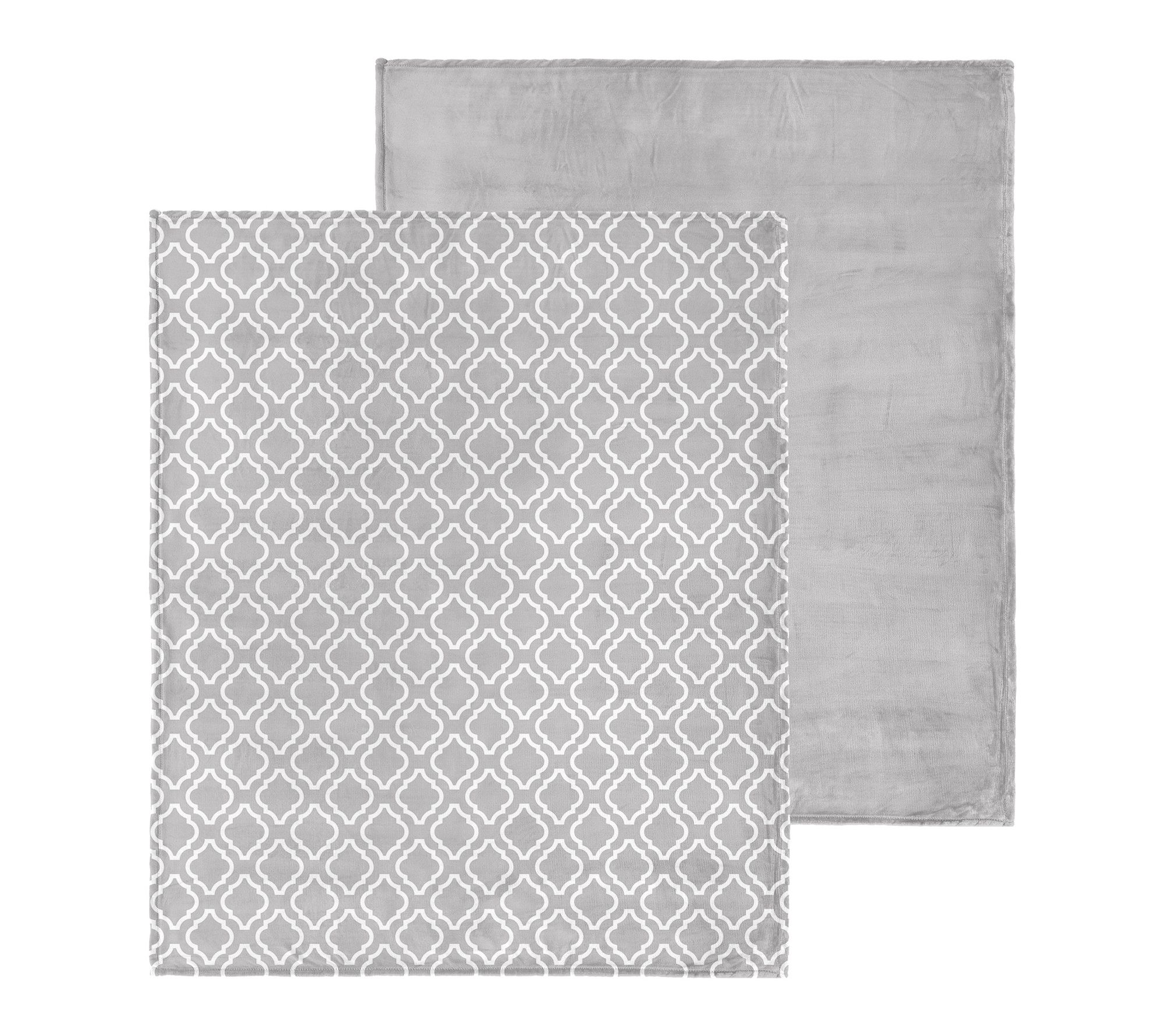 "As Is" Warmwell Heat-Sustaining Set of(2) 60x70 Plush Throws