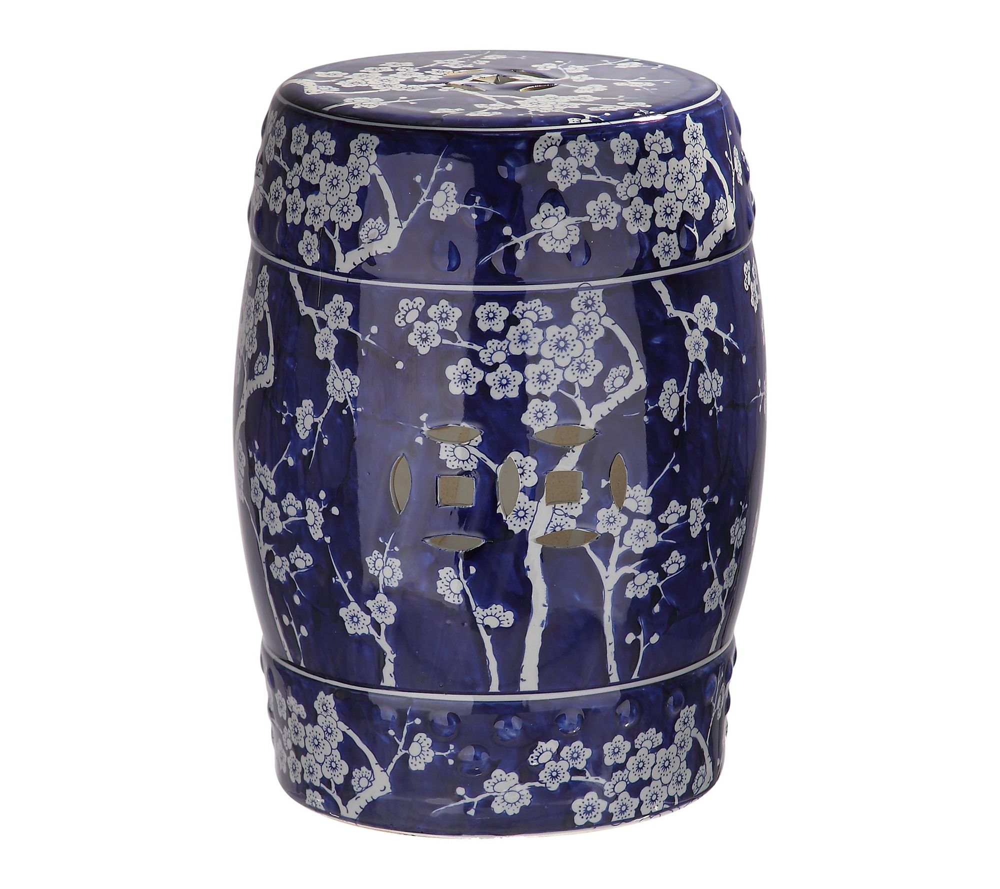 Midnight Kiss Garden Stool  Blossom by Valerie