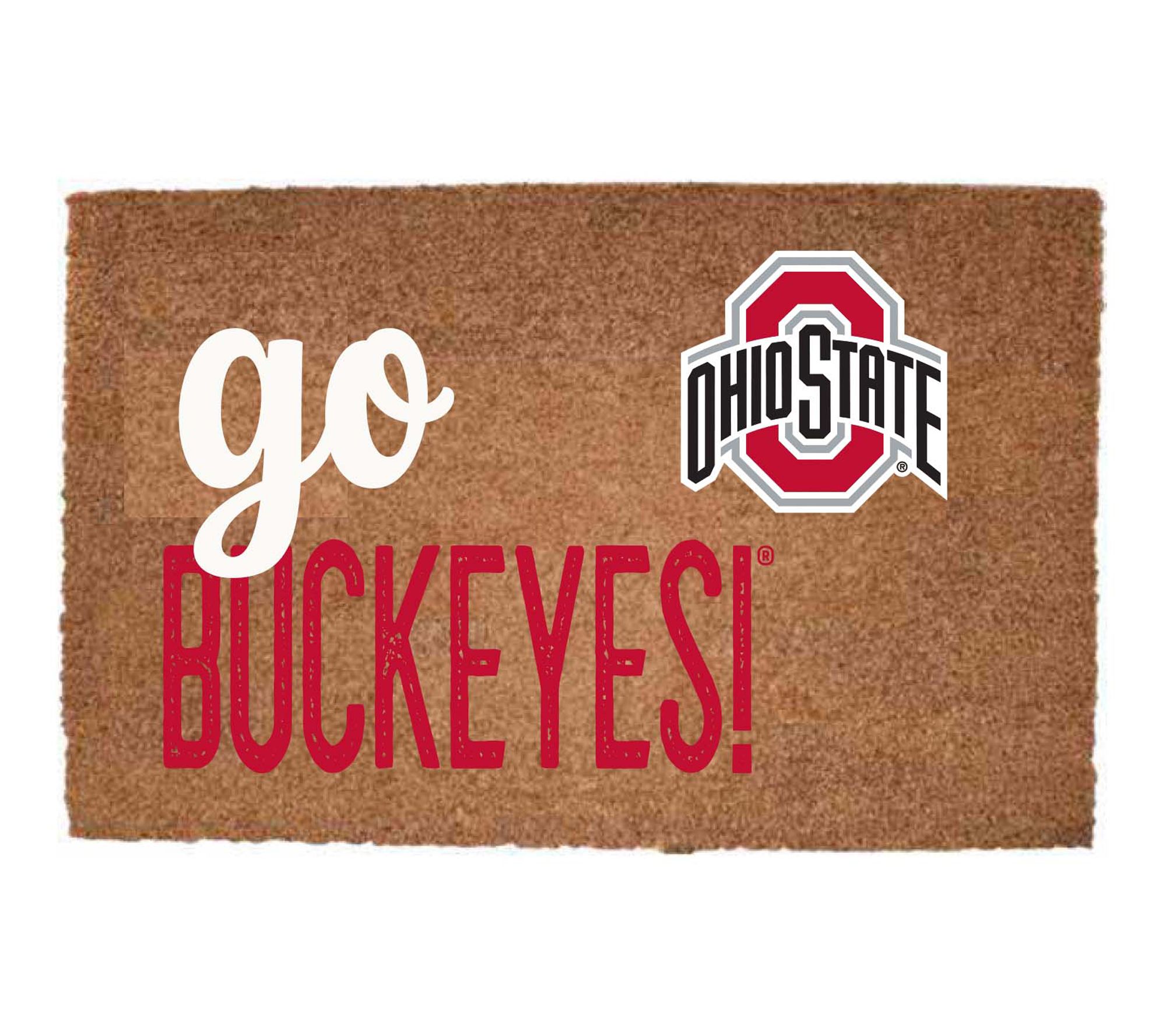 Memory Company NCAA Coir Fiber Go Team Door Mat