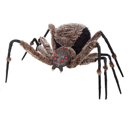 6' Monstrous Spider with Lighted Eyes by Mario Chiodo - Page 1 — QVC.com