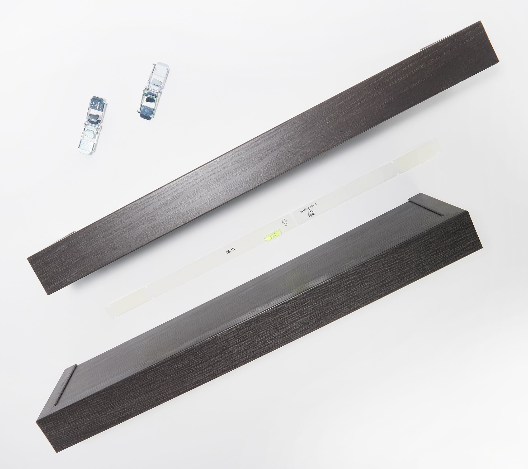 High and Mighty Set of (2) 24" Floating Shelves