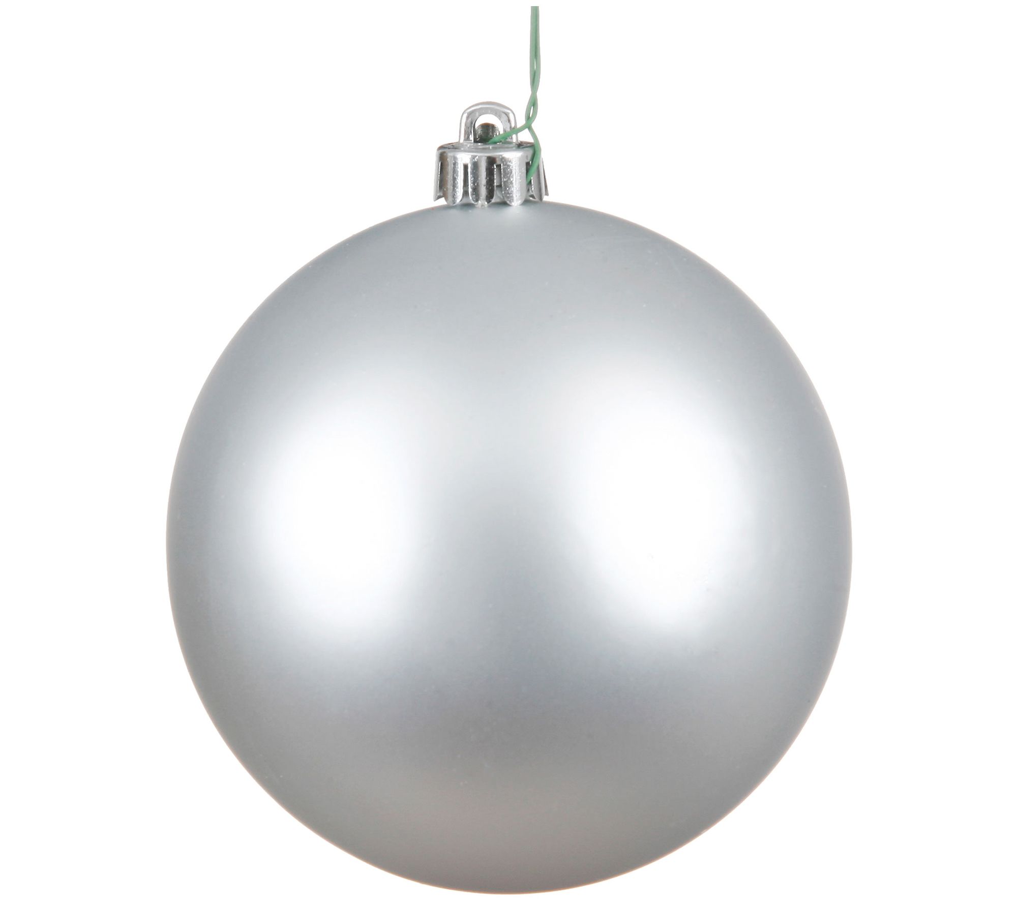 Vickerman 8" Matte Ball Christmas Ornament