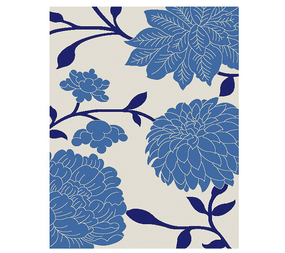 Safavieh Floral 8' x 11' Indoor/Outdoor Rug