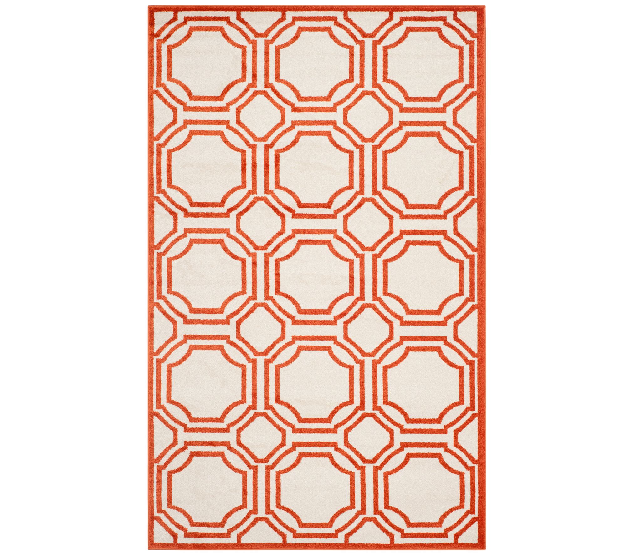 Safavieh Indoor/Outdoor Geometric Tile 5' x 8'ea Rug